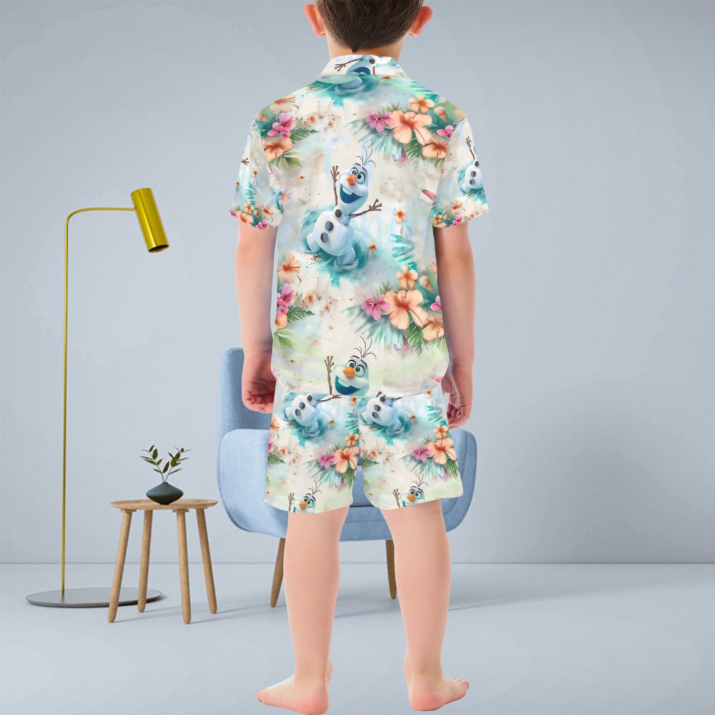 Olaf V-Neck Short Pyjama Set
