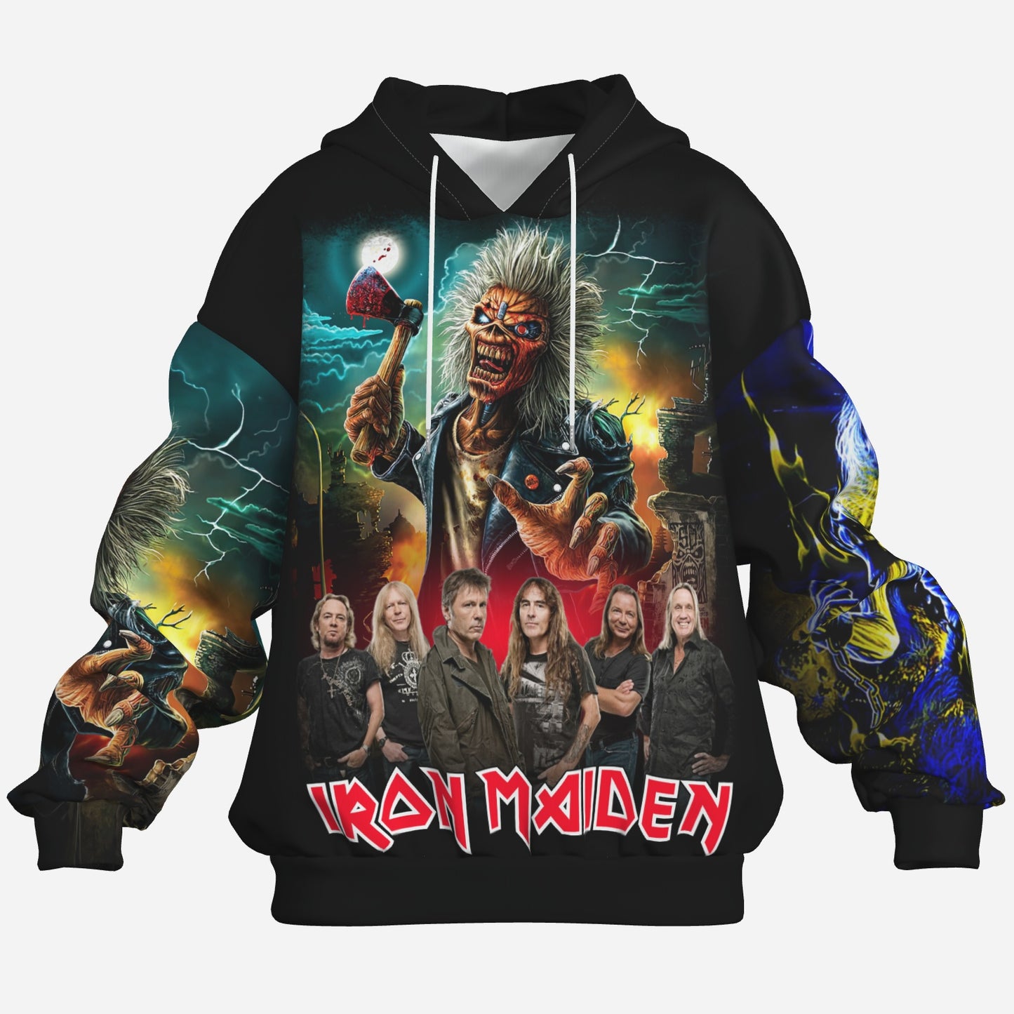 IRON MAIDEN TOUR 2025/2026 Women's Hoodie Drop Shoulder-Air Layer 230 GSM