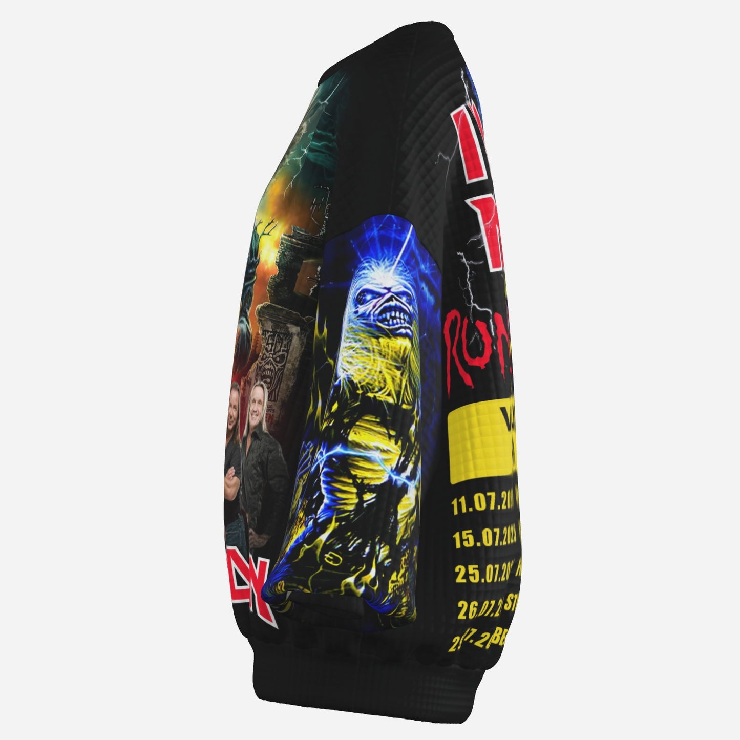 Iron Maiden Women's Sweatshirt Drop Shoulder