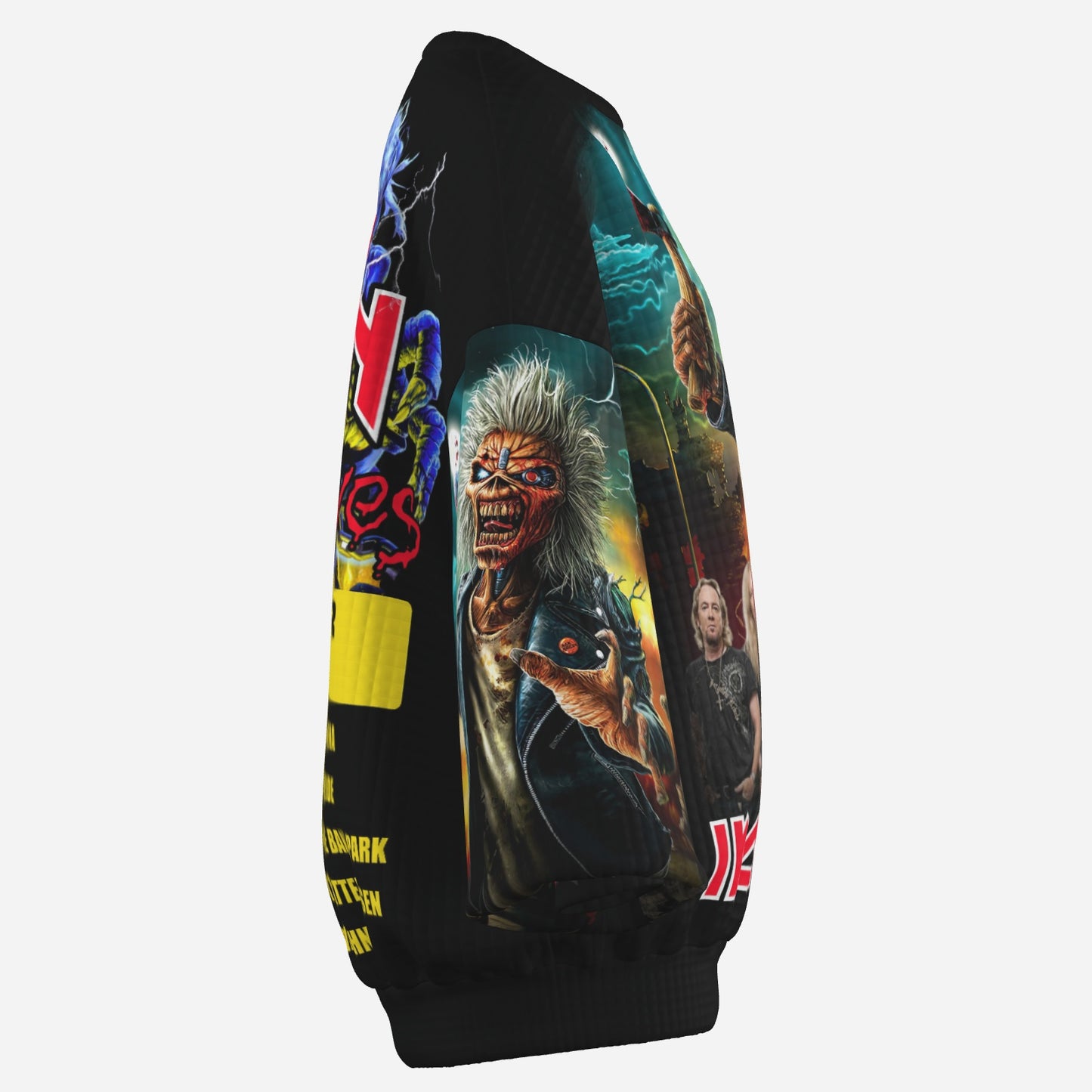 Iron Maiden Women's Sweatshirt Drop Shoulder