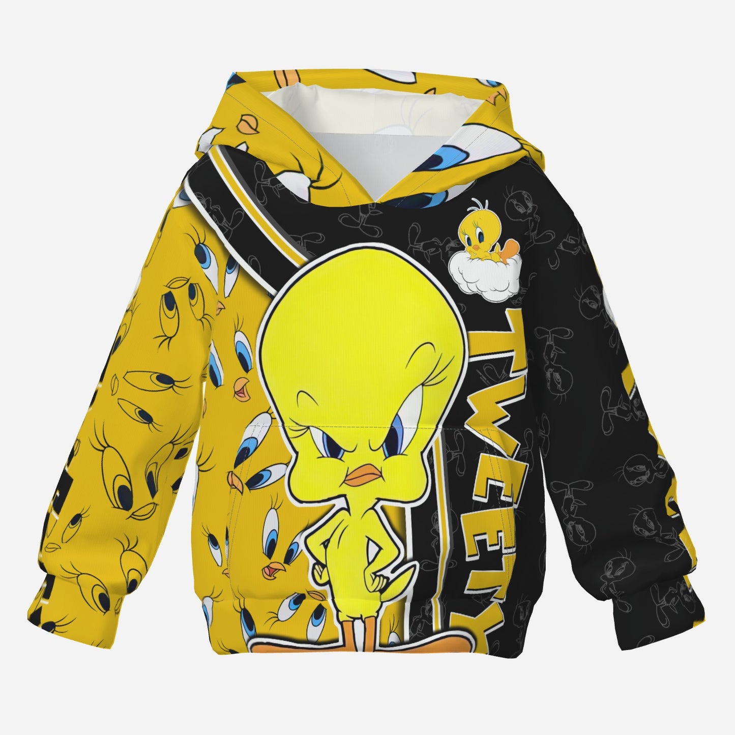 Tweety Unisex Baby Hoodie Sweatshirt with Pocket Causal Outfits