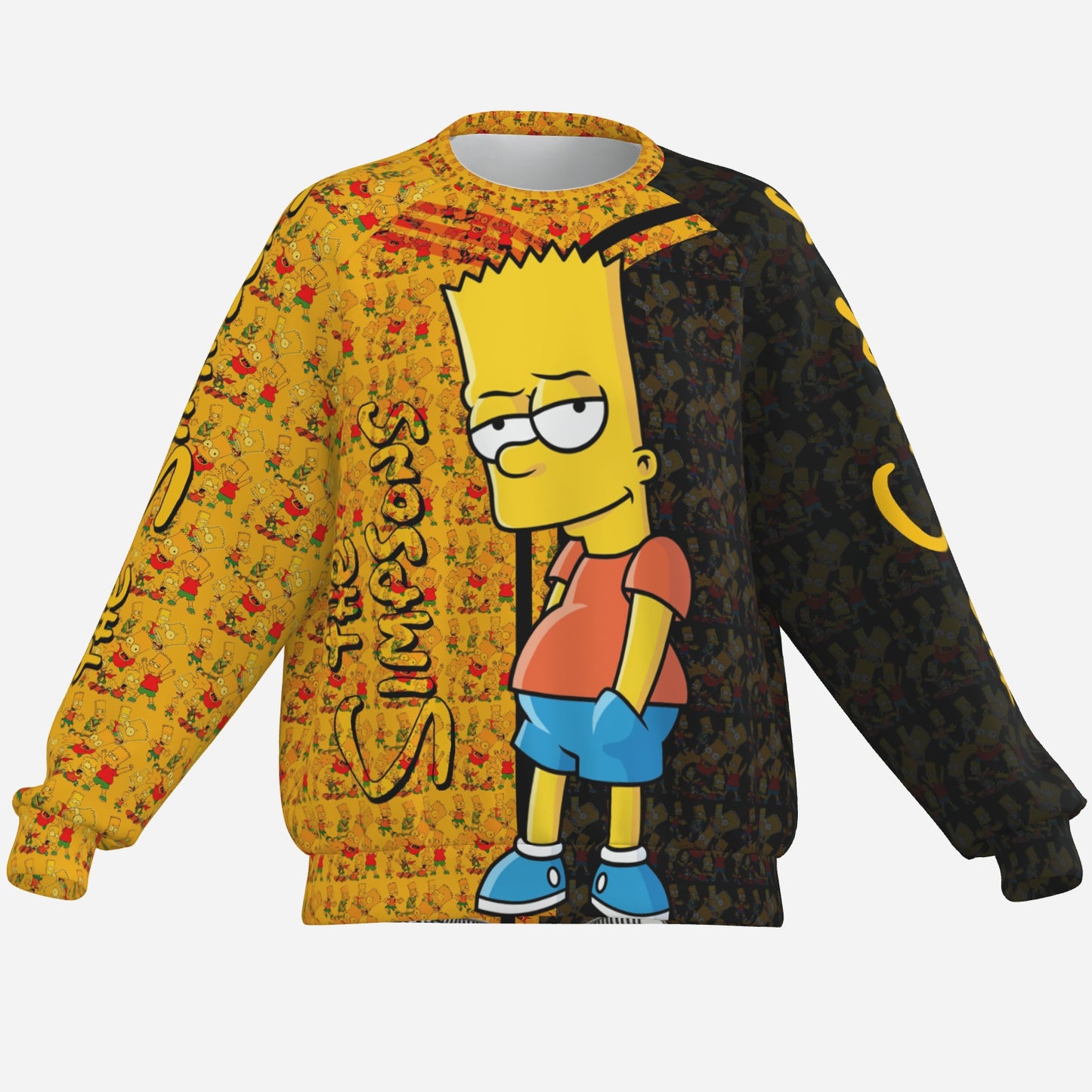 Bart Simpson  Women's Sweatshirt-Air Layer 200 GSM