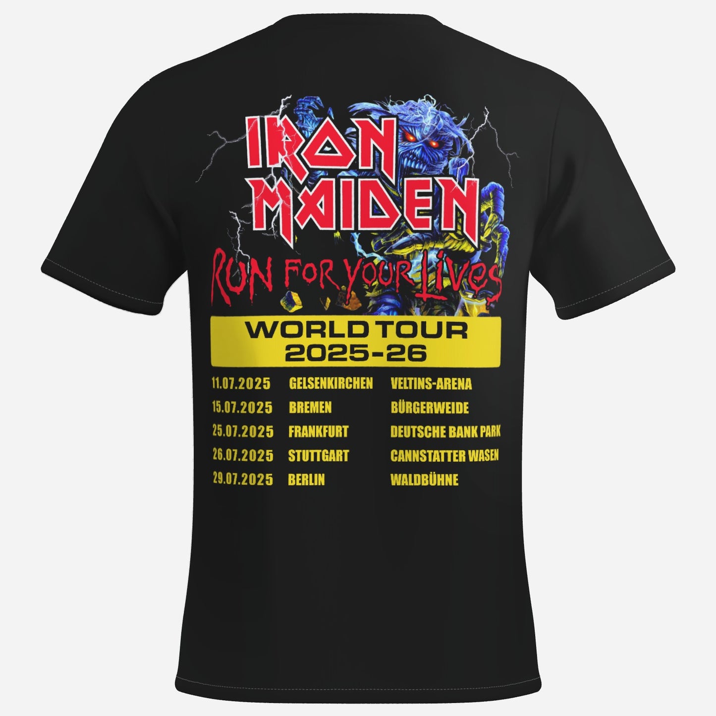 50 Jahre Iron Maiden Fan Shirt