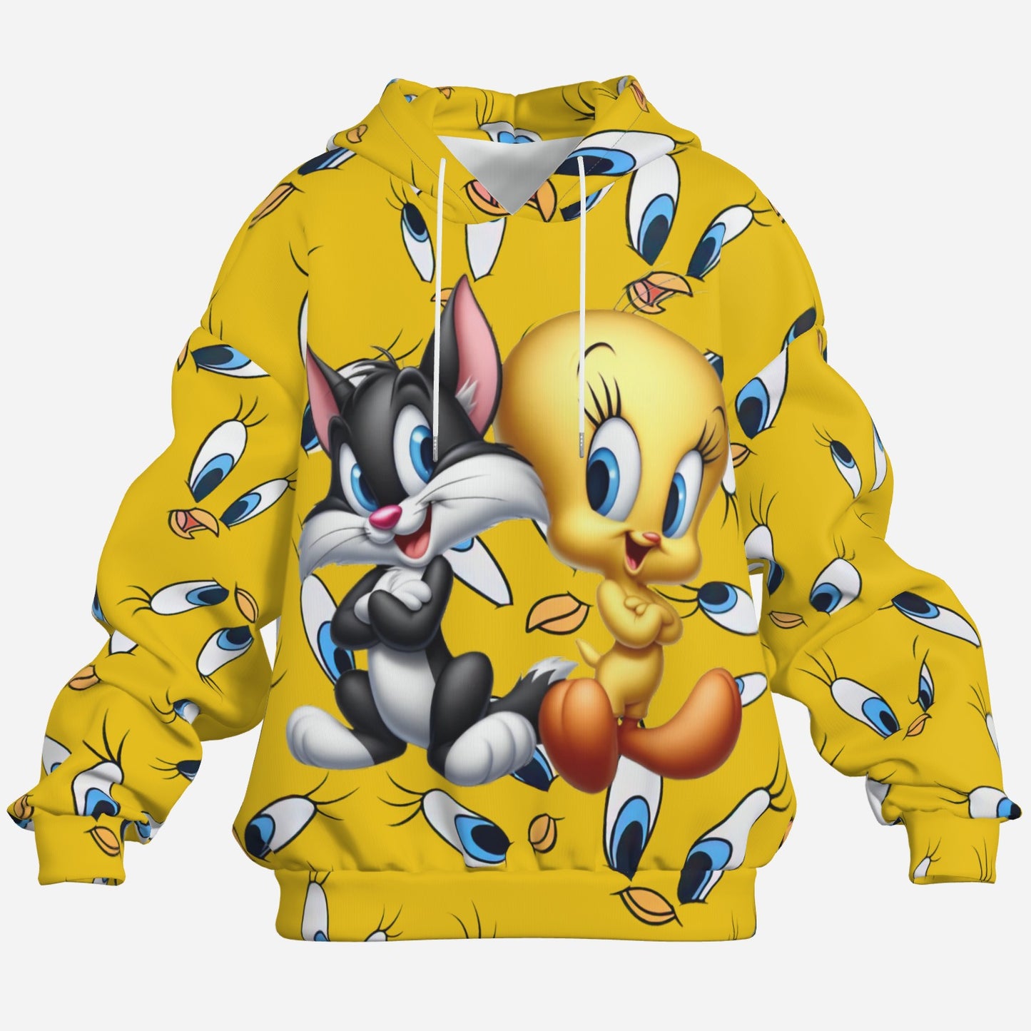 Tweety Women's Hoodie Drop Shoulder-Air Layer 230 GSM