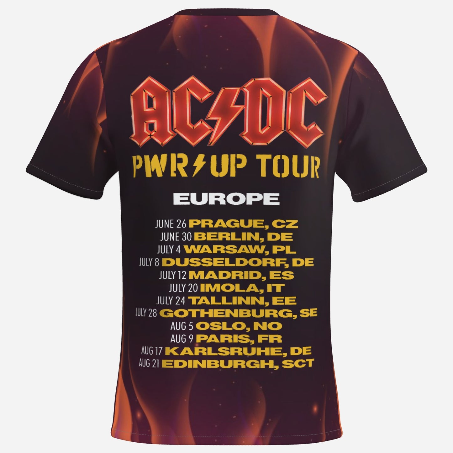 AC/DC PWR UP TOUR T-SHIRT