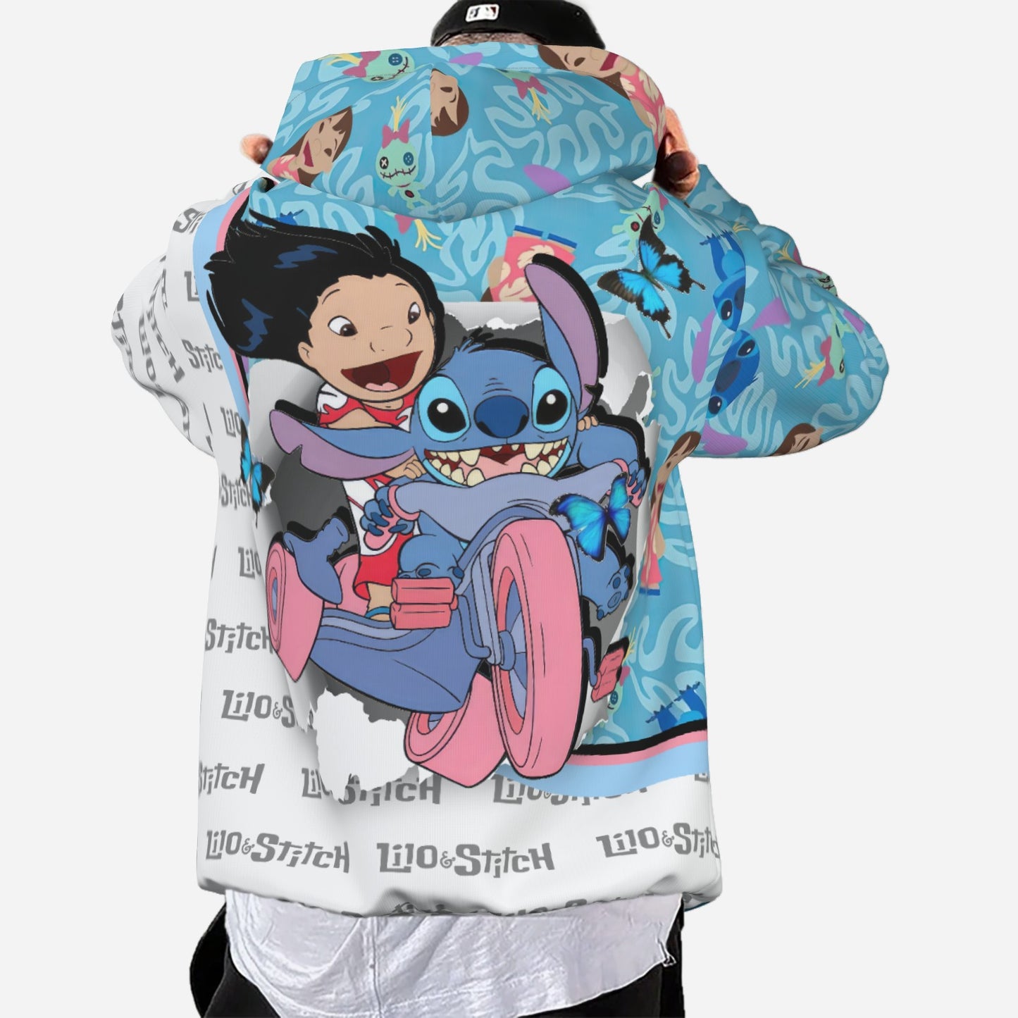 Lilo & Stitch Hoodie with Pocket-Air Layer