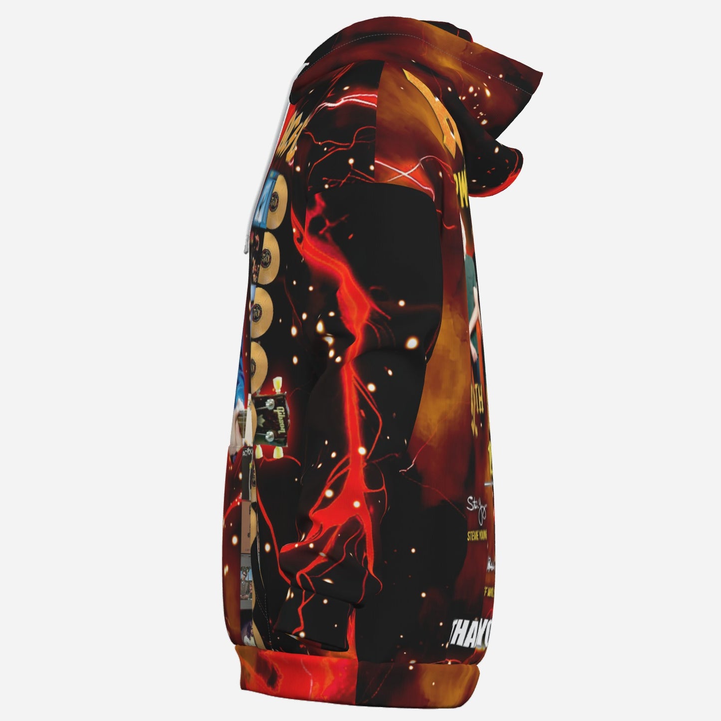 AC/DC PWR UP Men's Hoodie with Pocket-Air Layer