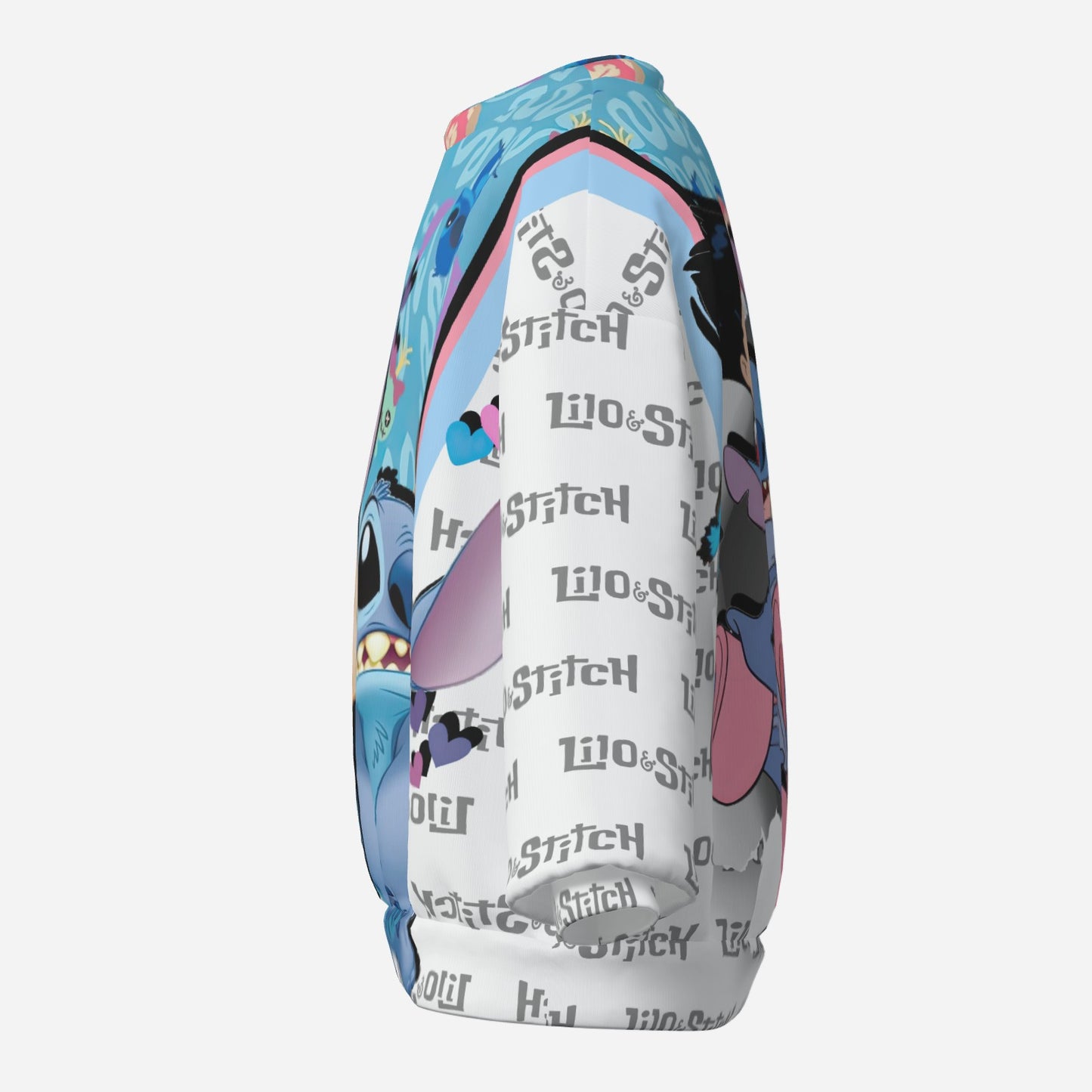 Lilo & Stitch Girl's Sweatshirt O Neck-Air Layer