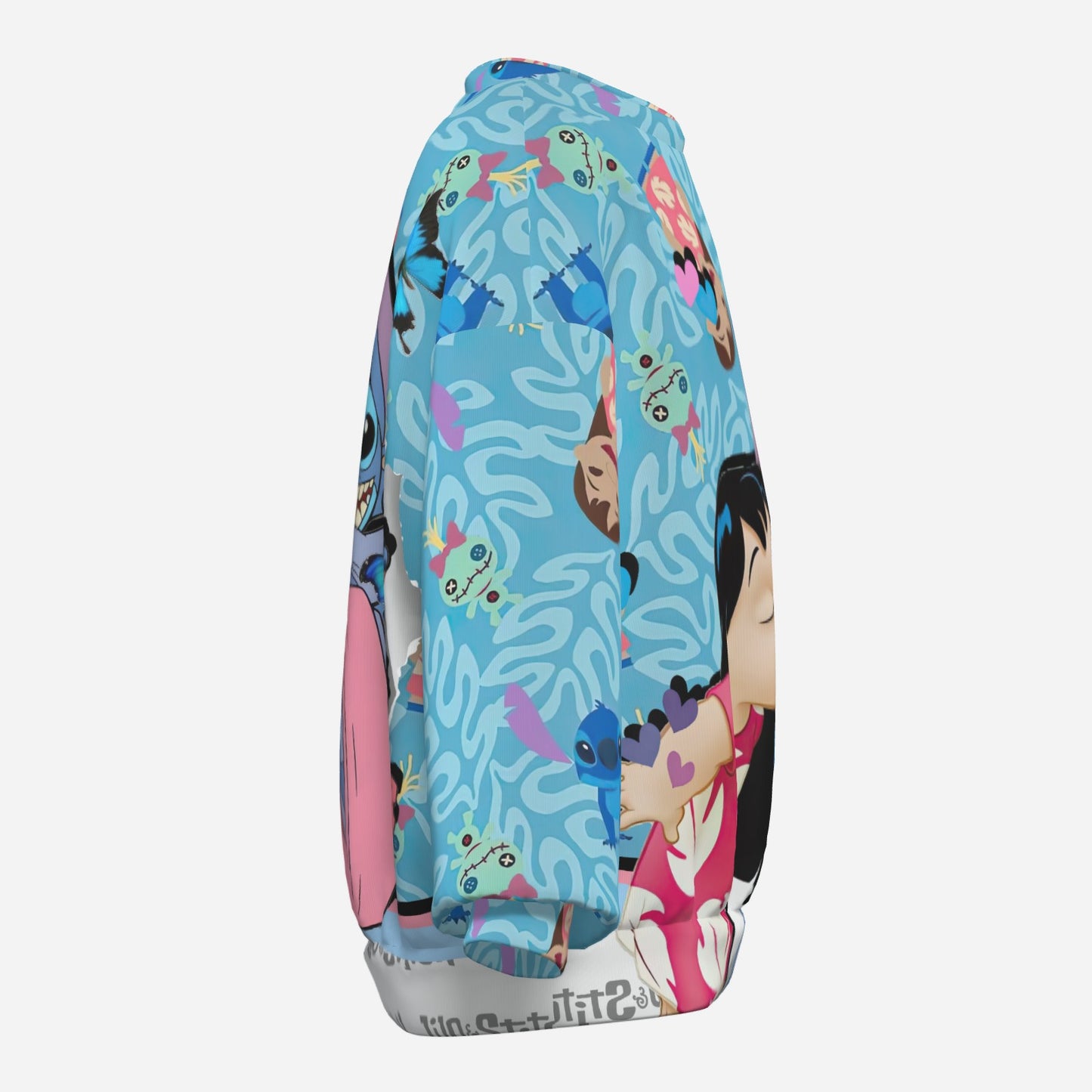 Lilo & Stitch Girl's Sweatshirt O Neck-Air Layer