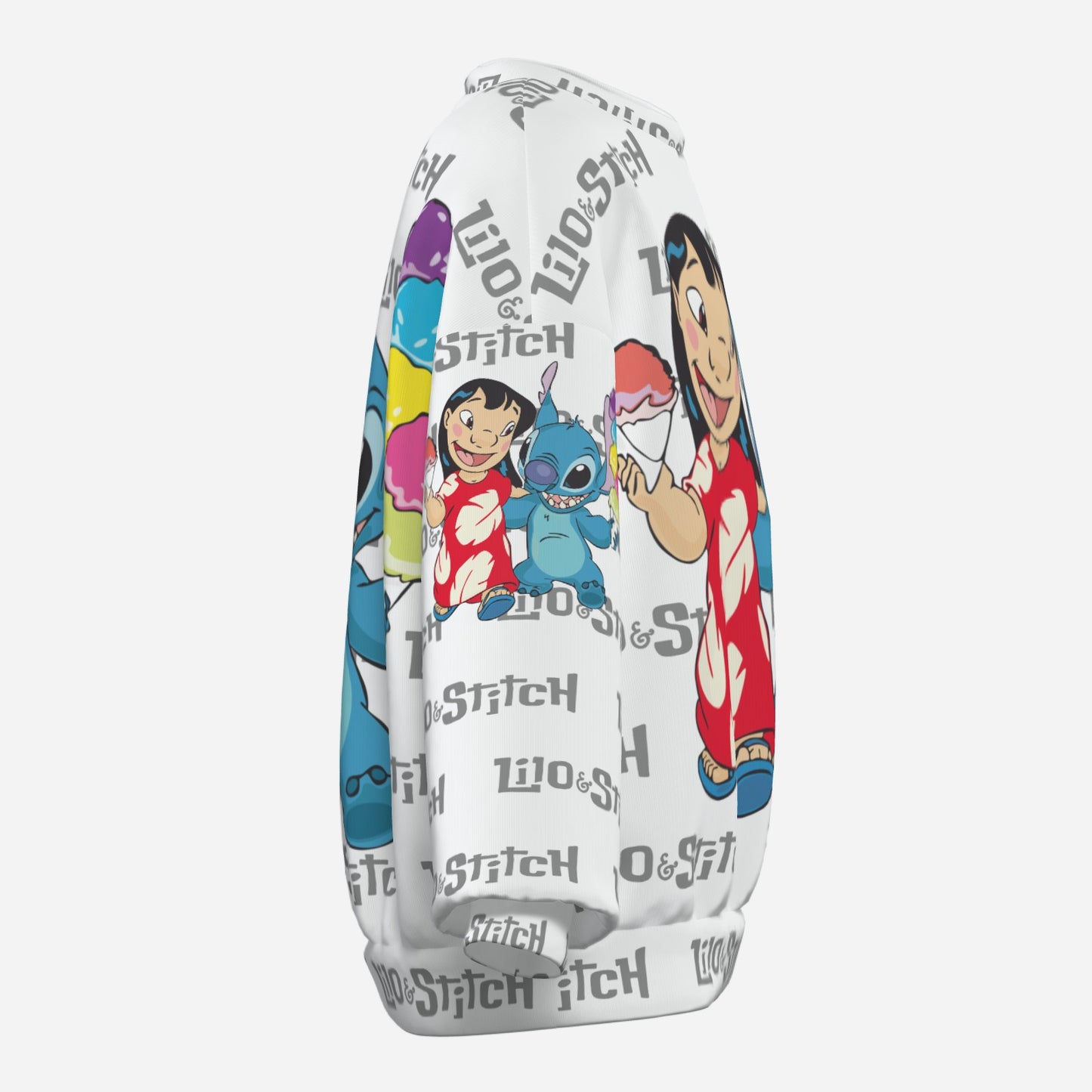 Lilo & Stitch Girl's Sweatshirt O Neck-Air Layer