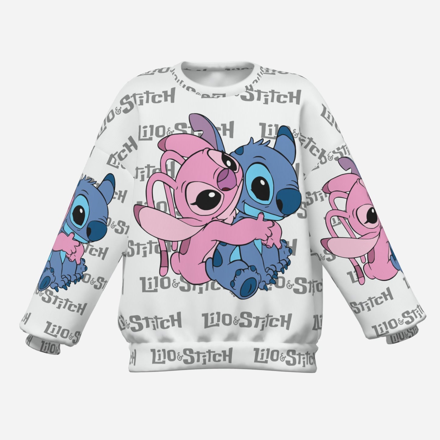 Lilo & Stitch Girl's Sweatshirt O Neck-Air Layer