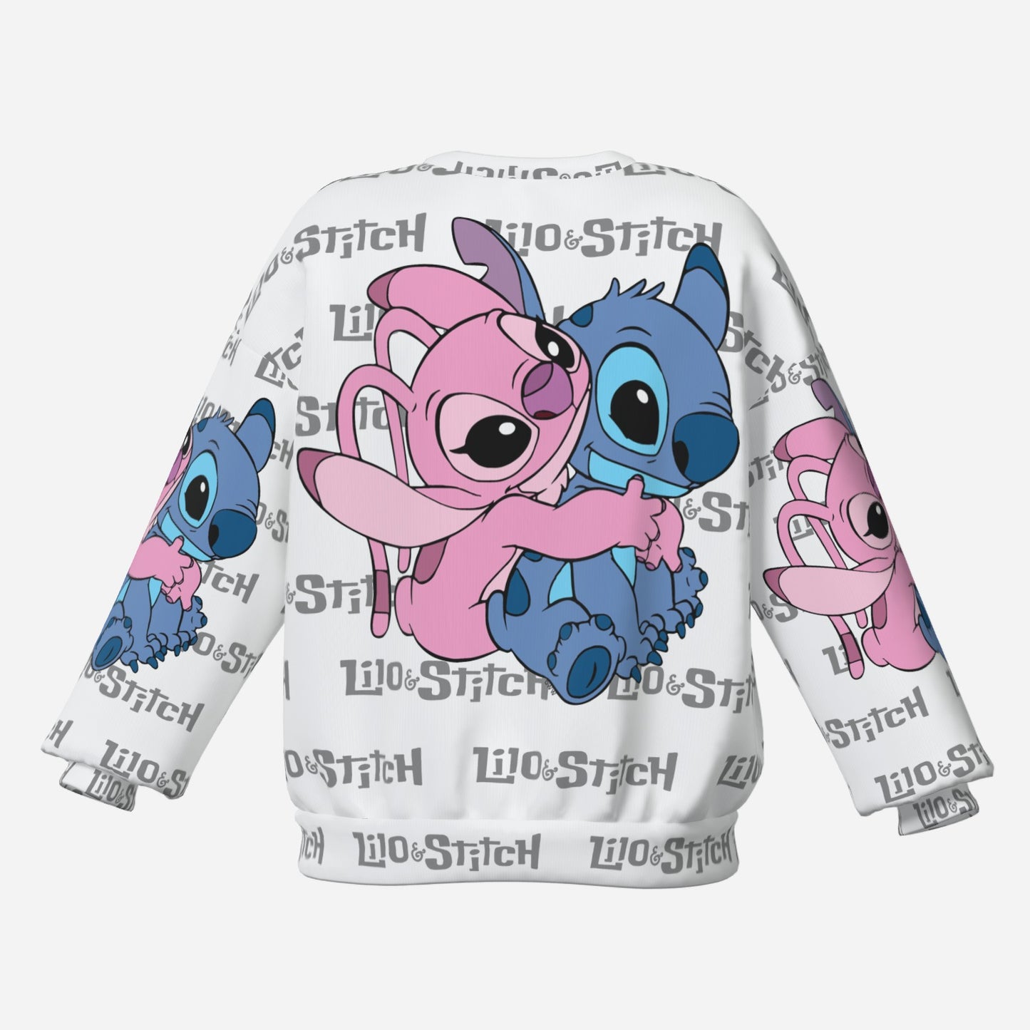 Lilo & Stitch Girl's Sweatshirt O Neck-Air Layer