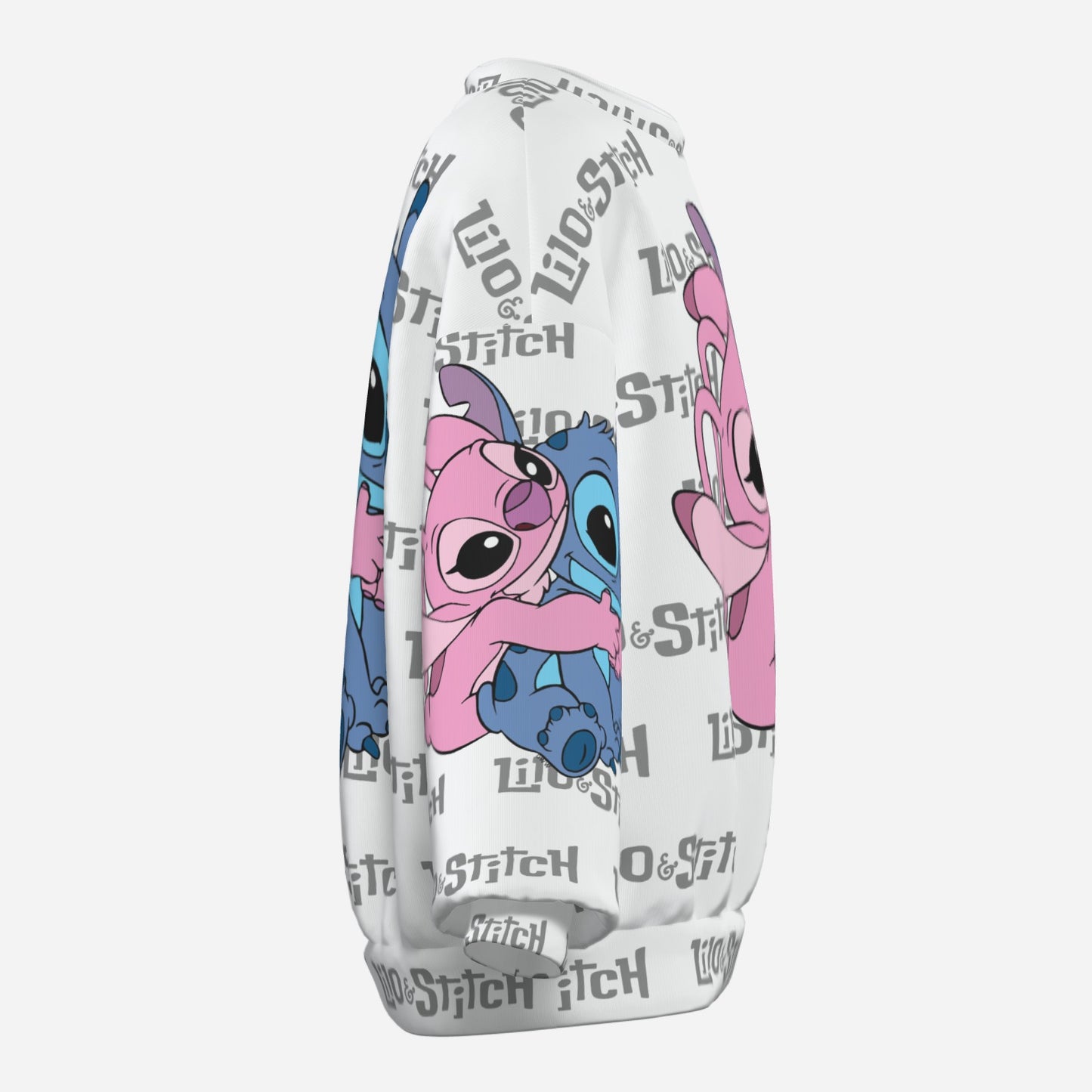 Lilo & Stitch Girl's Sweatshirt O Neck-Air Layer