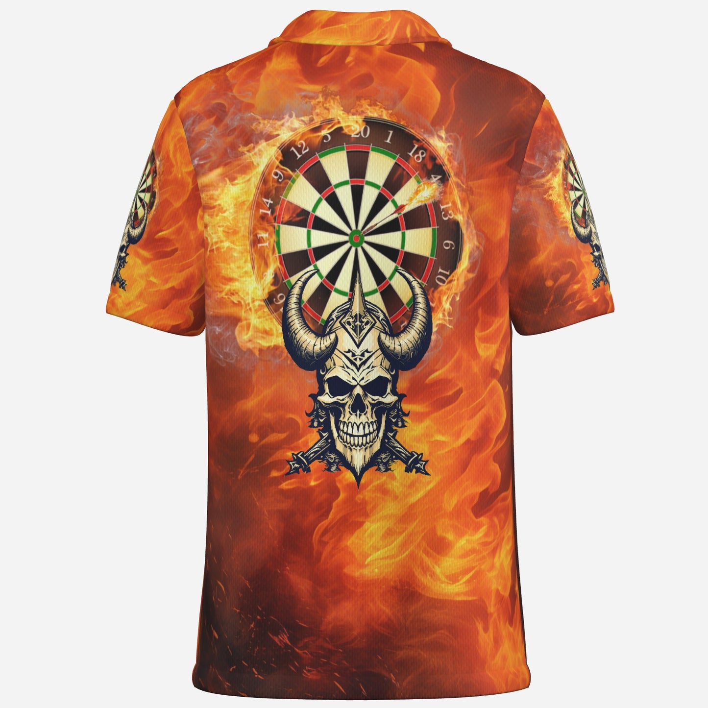 Dart Men's Polo Shirt Golf Jersey-Mi Tong Mesh