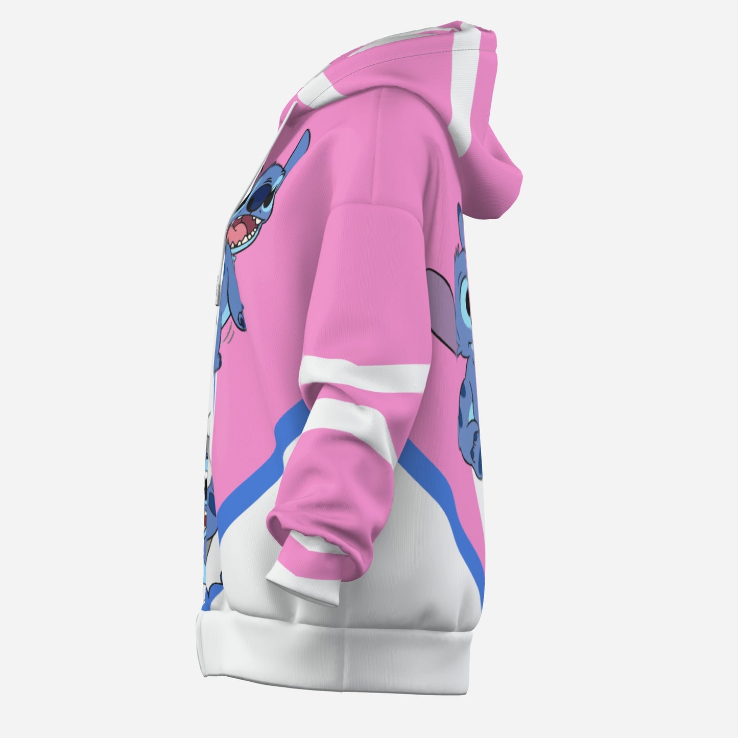 Lilo & Stitch Women's Zipper Hoodie With Pocket-Air Layer