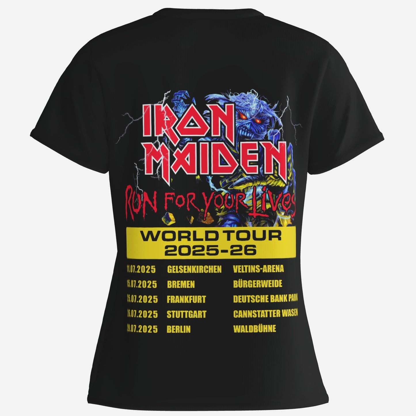 Iron Maiden Damen TShirt Tour 2925 /26