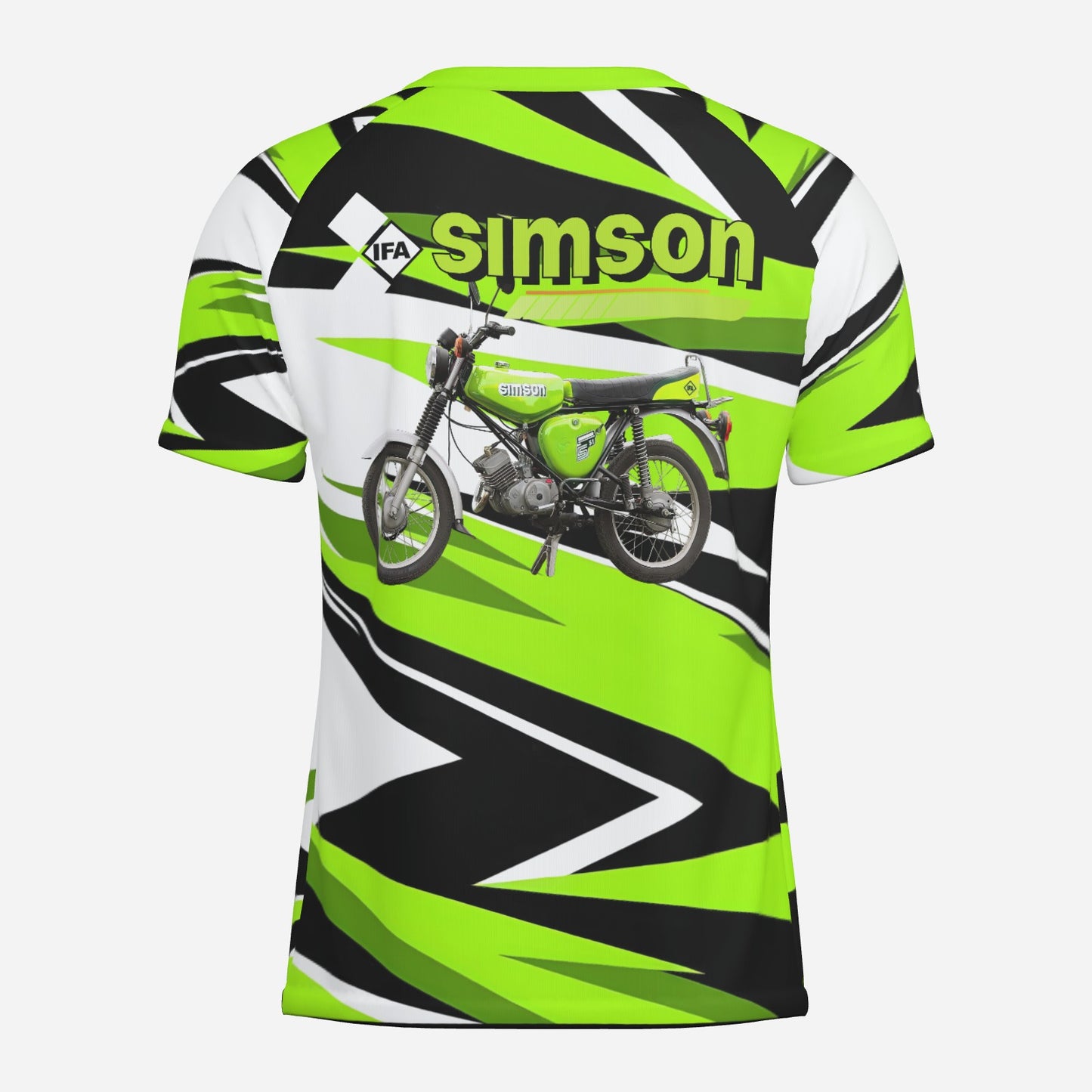 SIMSON IFA DDR RETRO Soccer Jersey Shirt Short Sleeve Soft & Quick Dry