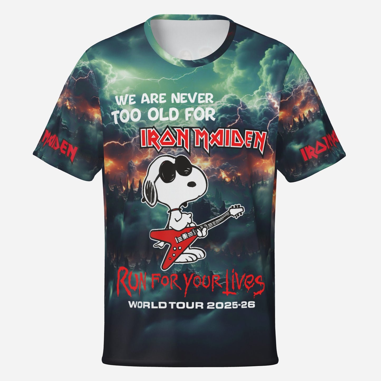 Iron Maiden Tour 2025 /2026 Cotton Men's T-Shirt