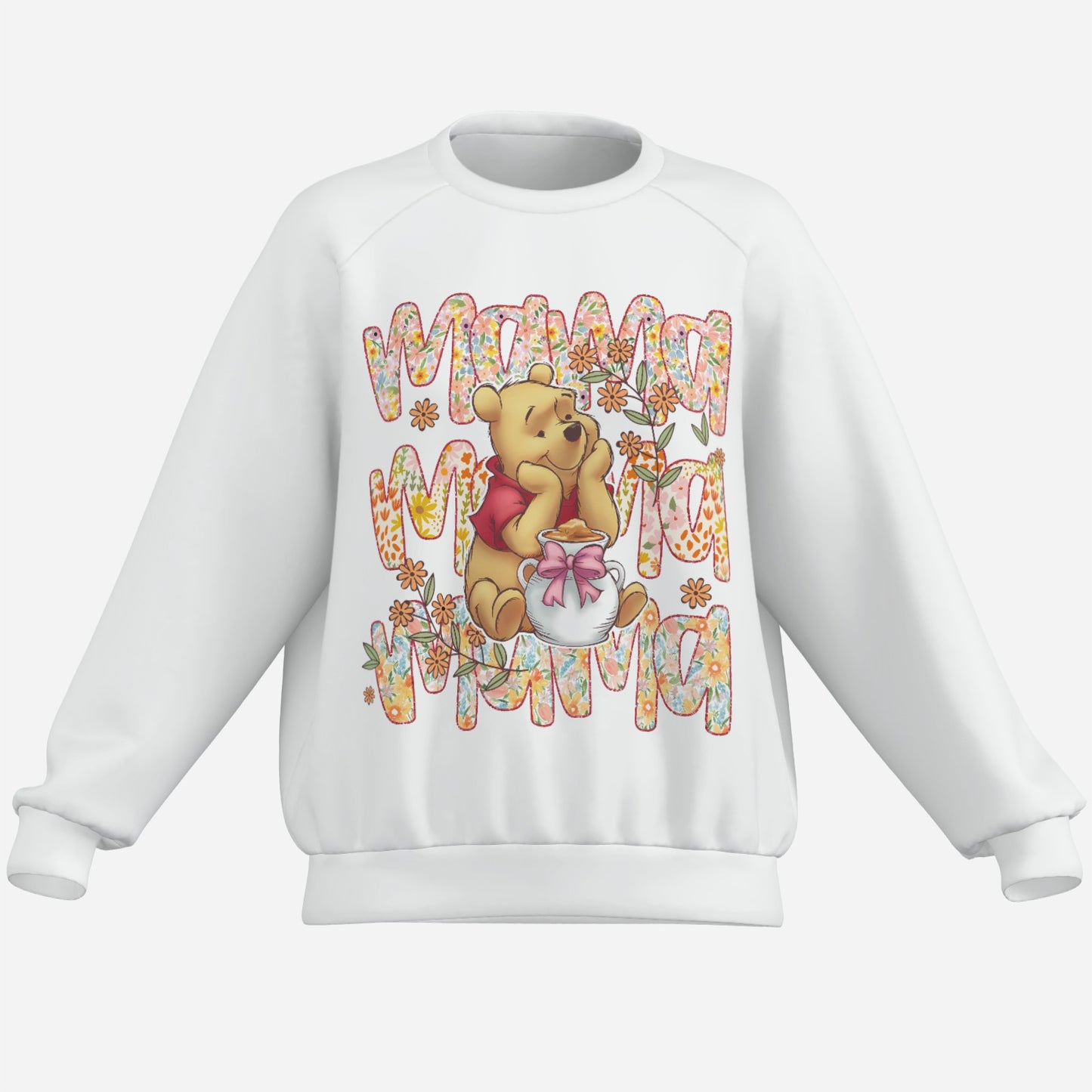 Winnie Pooh Women's Sweatshirt-Air Layer 200 GSM