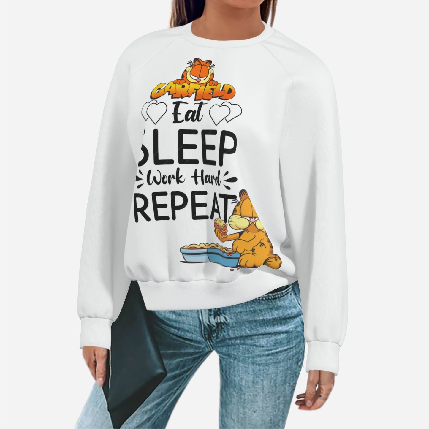 GArfield Women's Sweatshirt-Air Layer 200 GSM