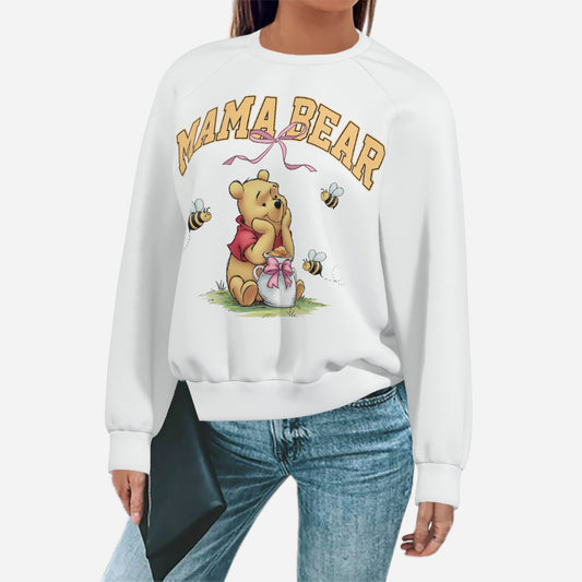 Wiennie Pooh Women's Sweatshirt-Air Layer 200 GSM