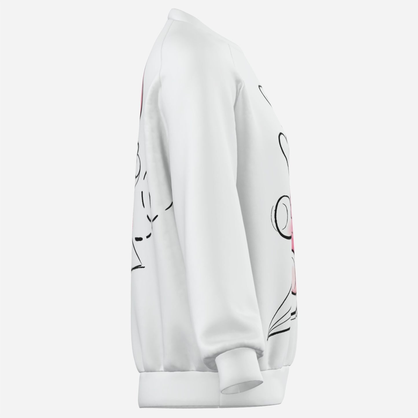 Winnie Pooh / Ferkel Women's Sweatshirt-Air Layer 200 GSM