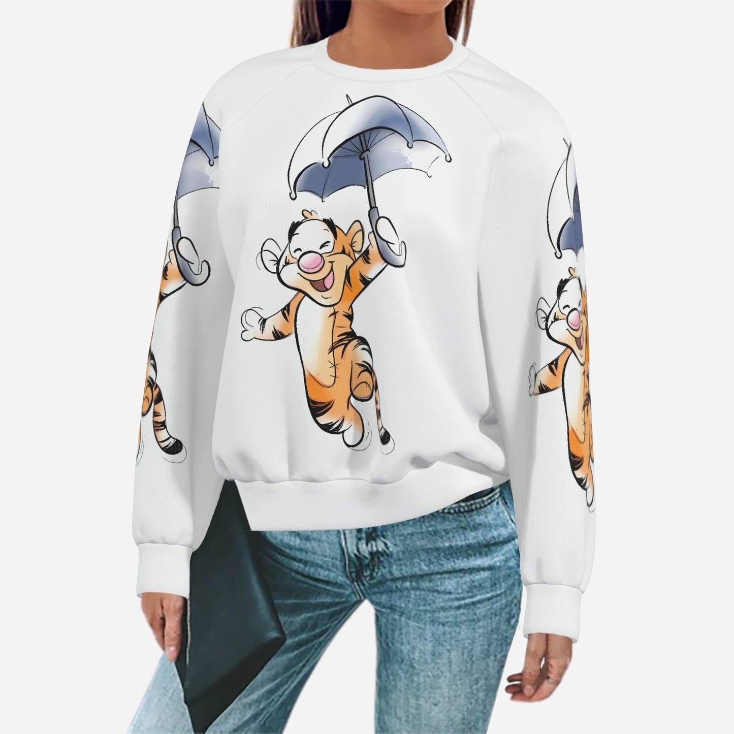 Baby Tigger Women's Sweatshirt-Air Layer 200 GSM