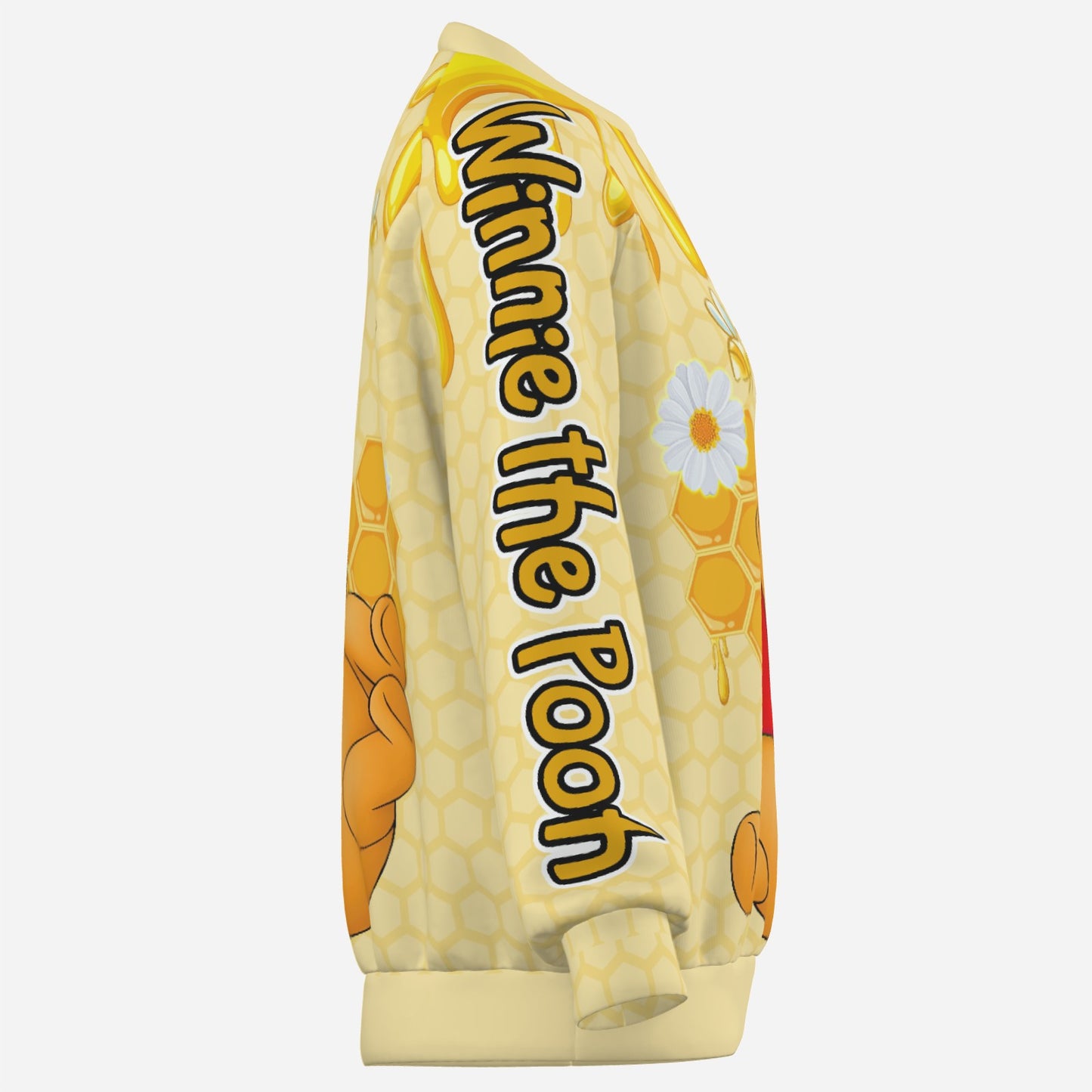 Winnie Pooh Women's Sweatshirt-Air Layer 200 GSM