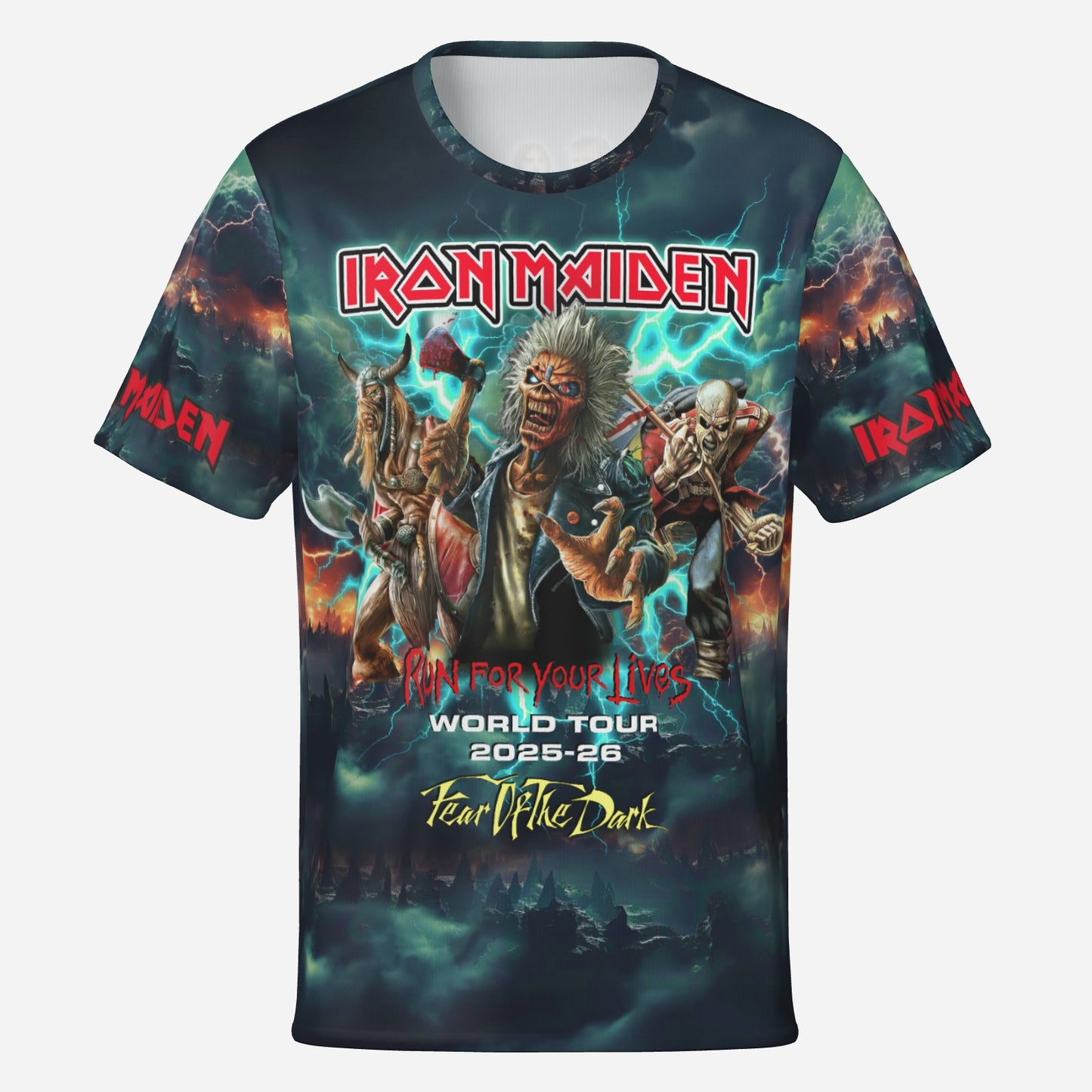 Cotton Iron Maiden Tour 2025 /2026 T-Shirt