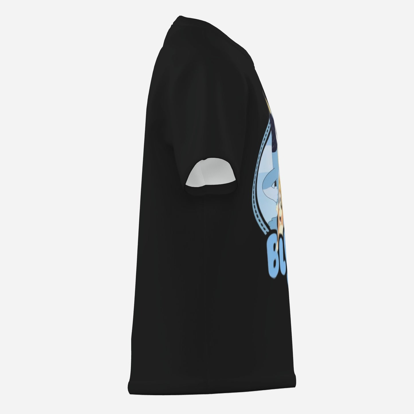 Bluey Boy's O Neck T-Shirt-Imitation Cotton 170 GSM