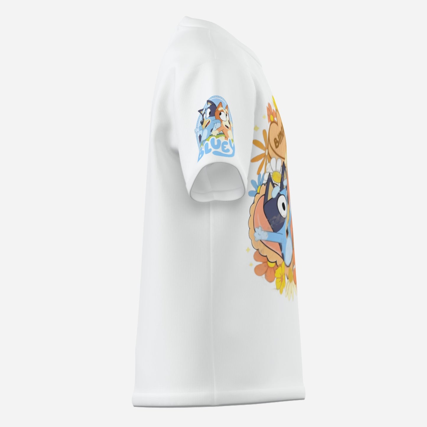 "Bluey" Boy's O Neck T-Shirt-Imitation Cotton 170 GSM
