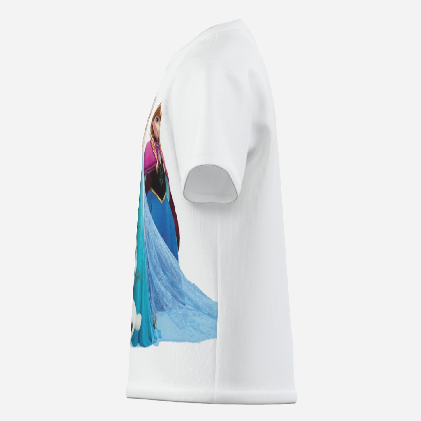 Frozens O Neck T-Shirt-Imitation Cotton 170 GSM