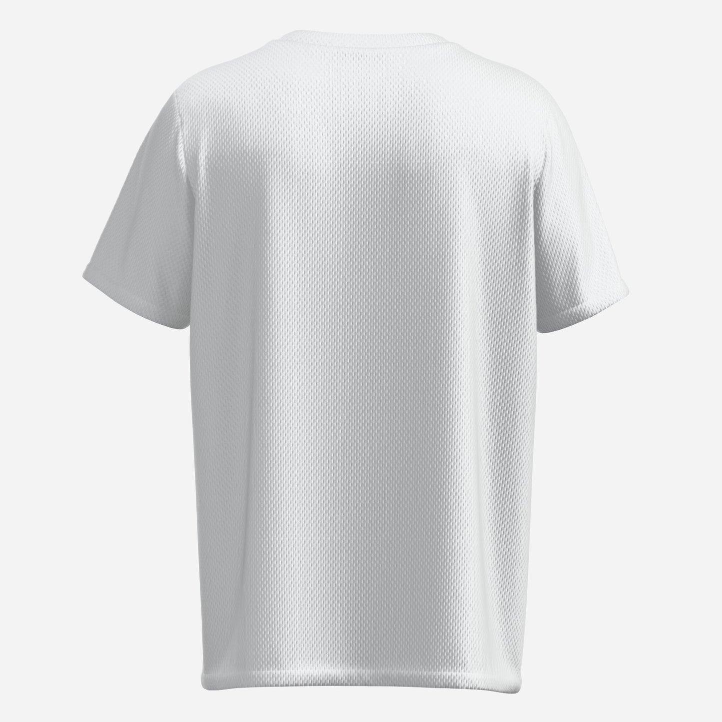 Men's O Neck T-Shirt-Reinforced Neckline-Mi Tong Mesh 140 GSM