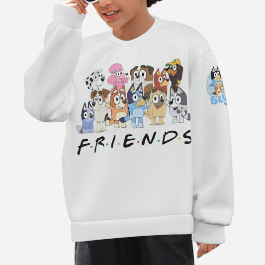 Bluey Casual- Sweatshirt-Air Layer