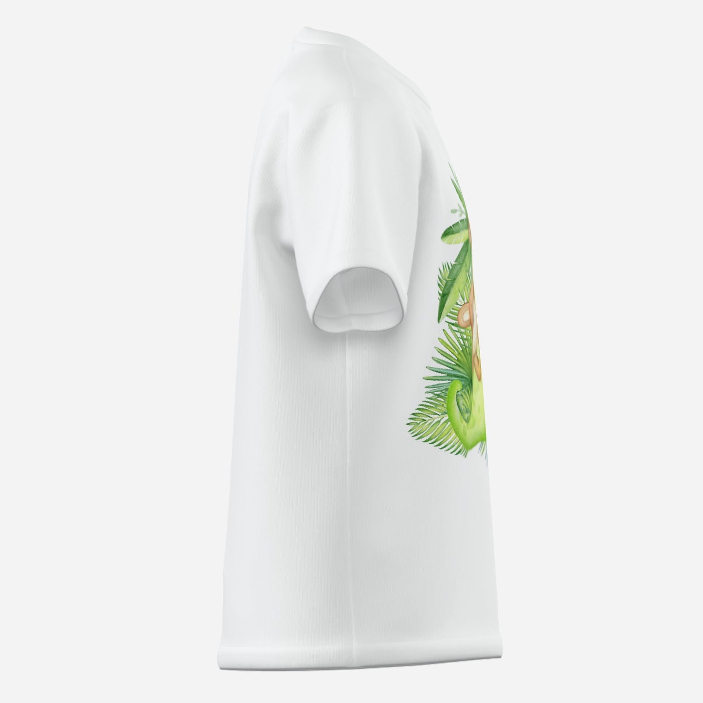 Lustiges Kinder Dino T-Shirt aus Baumwolle Imitat