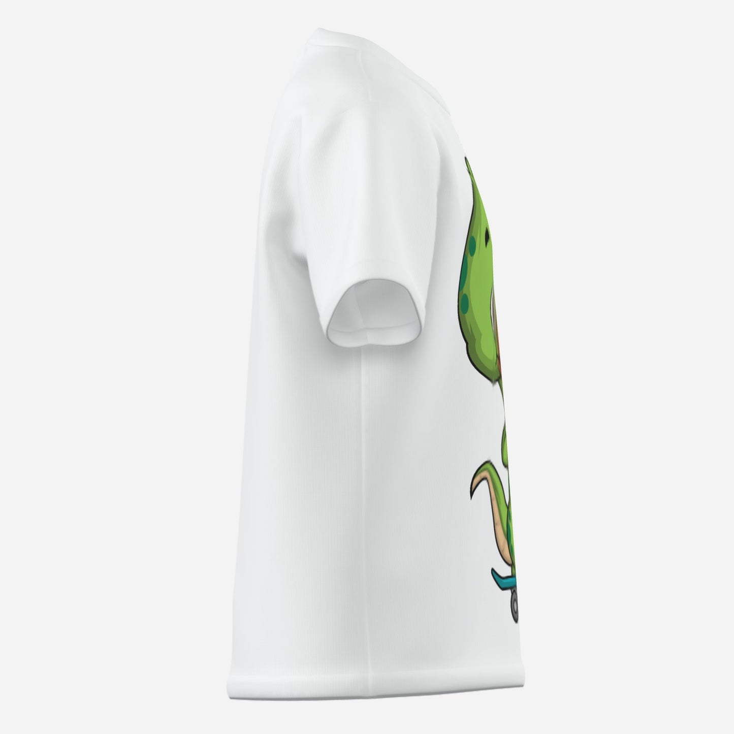 Lustiges Kinder Dino T-Shirt aus Baumwolle Imitat