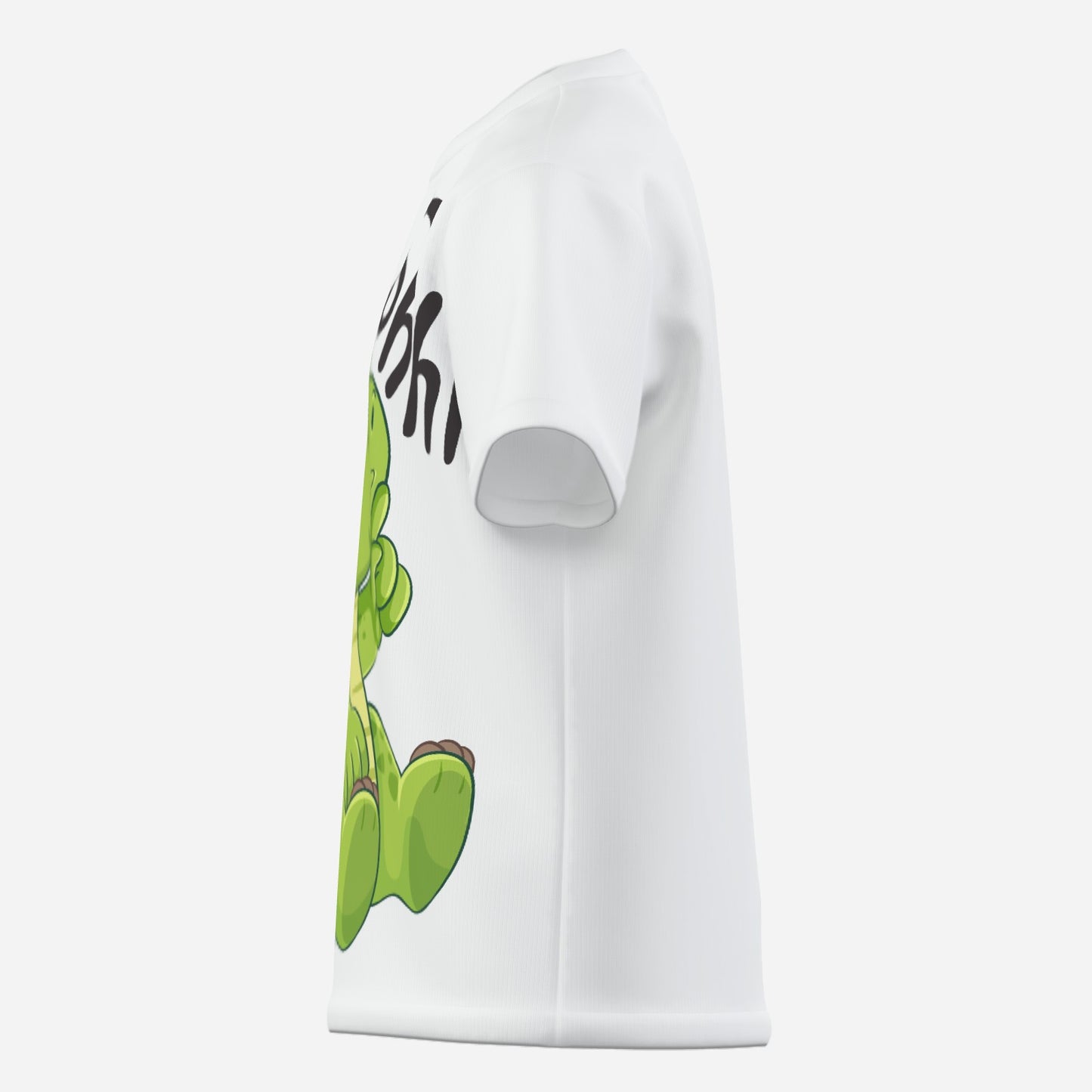 Lustiges Kinder Dino T-Shirt aus Baumwolle Imitat