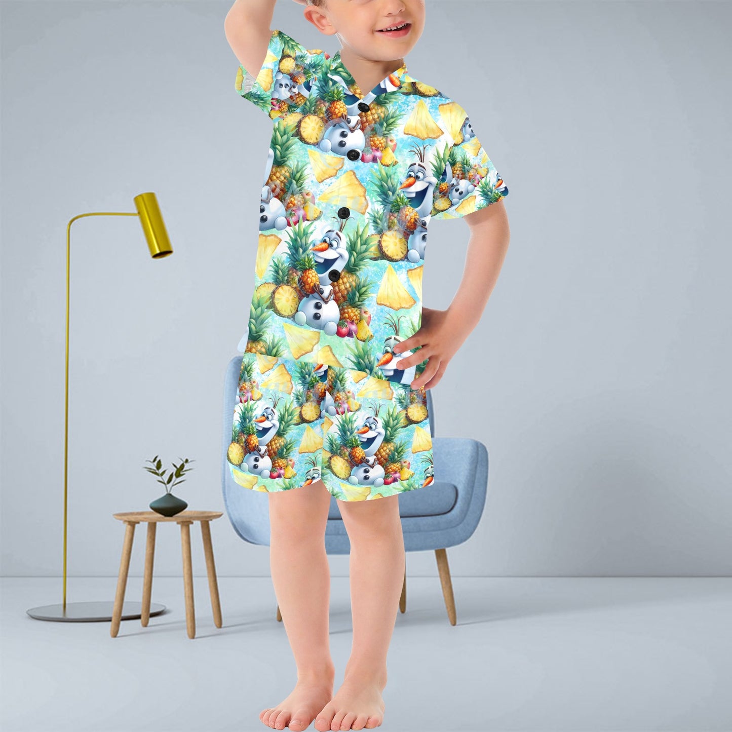 Olaf V-Neck Short Pyjama Set