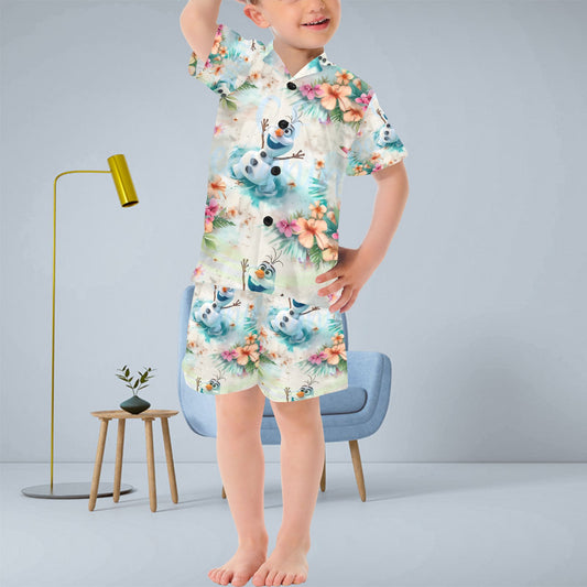 Olaf V-Neck Short Pyjama Set