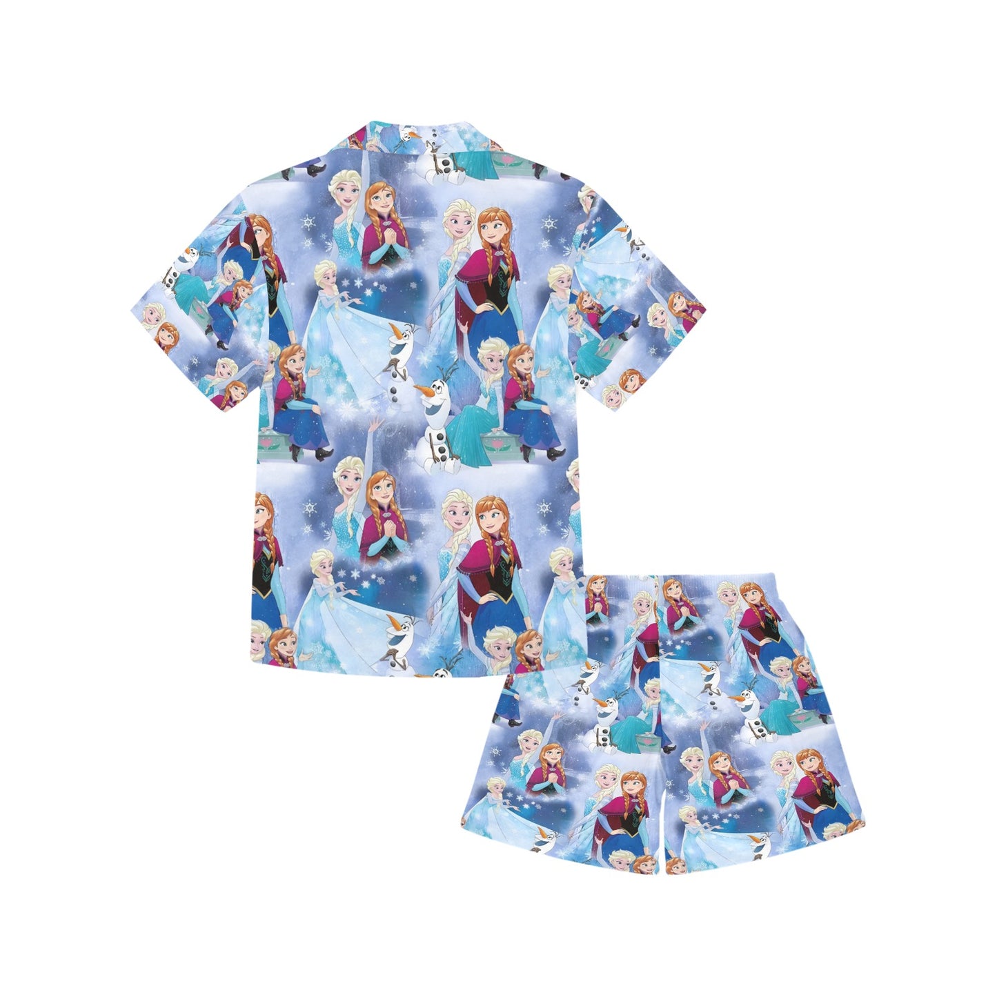 Frozen V-Neck Short Pyjama Set