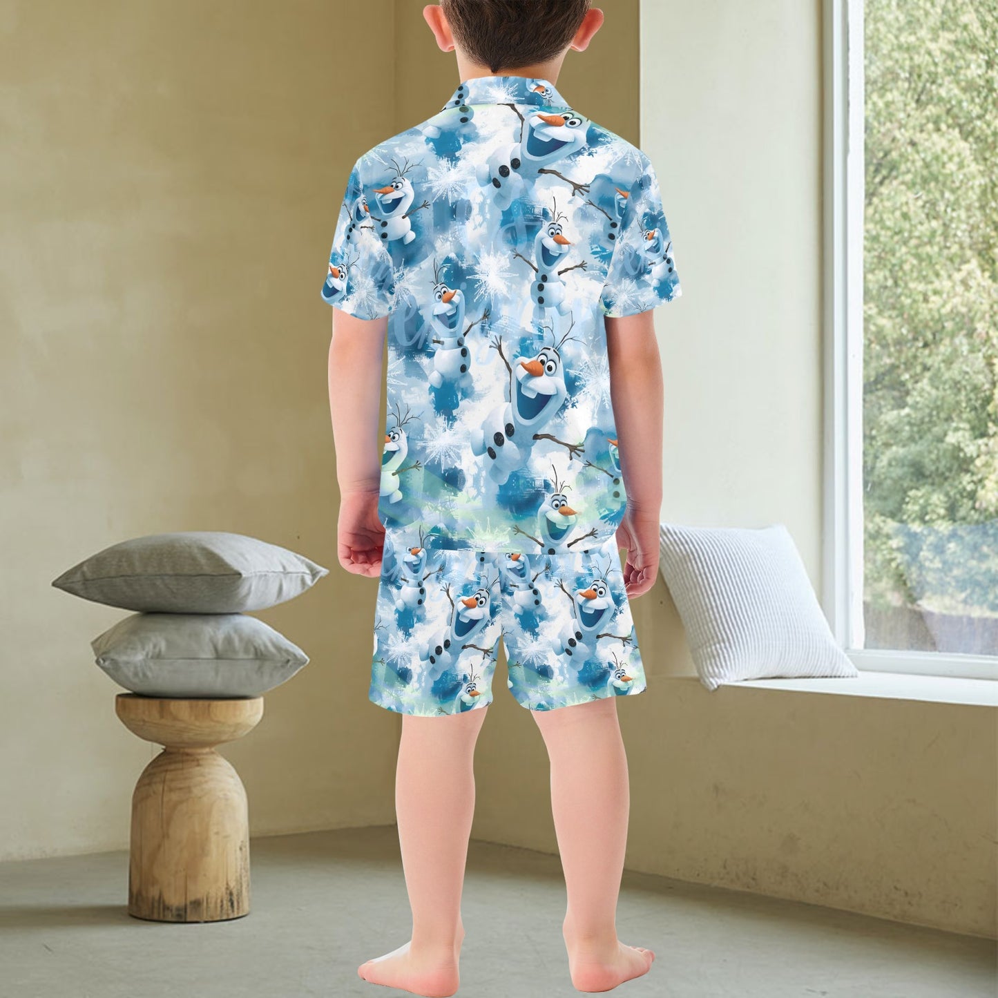Olaf V-Neck Short Pyjama Set