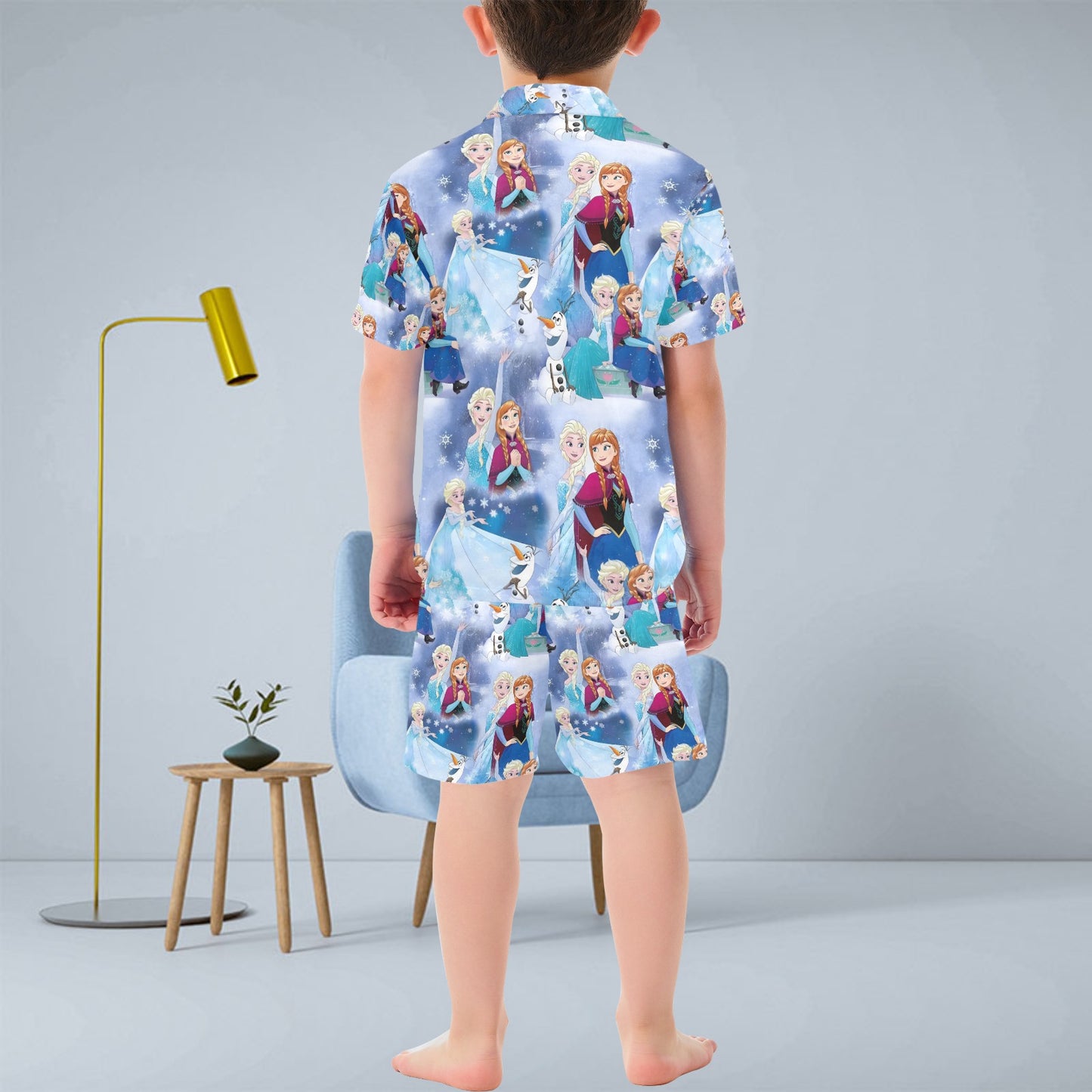 Frozen V-Neck Short Pyjama Set