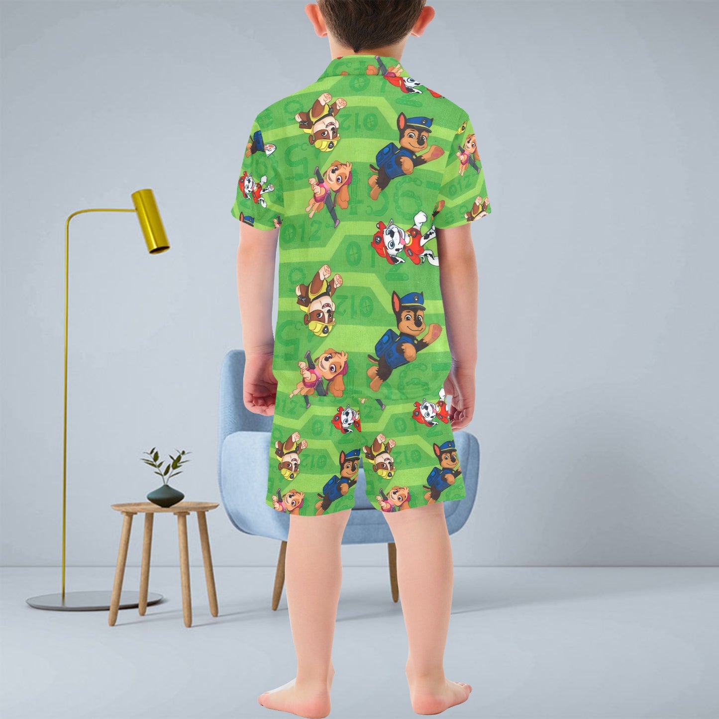 Paw Patrol V-Neck Short Pyjama Set