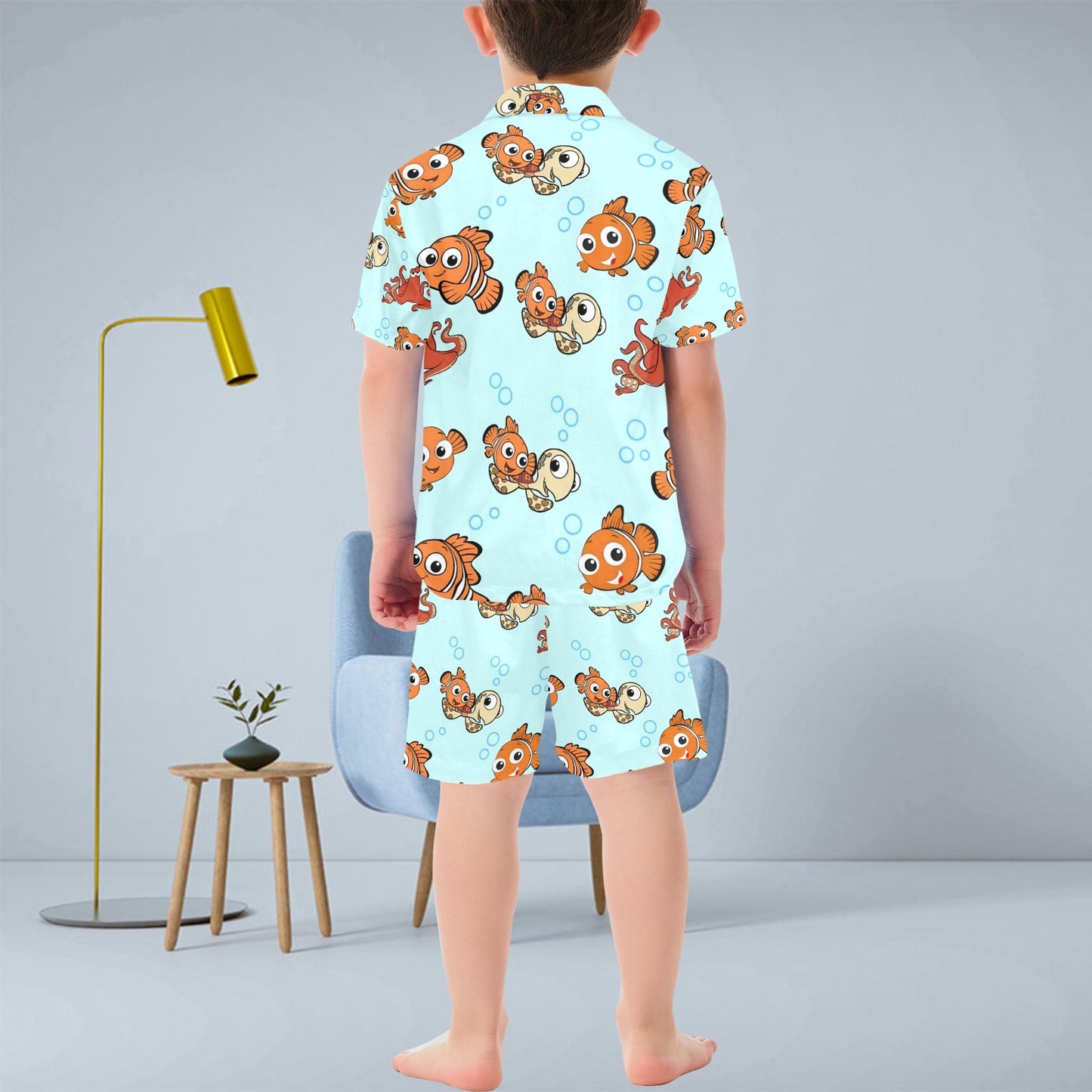 Nemo V-Neck Short Pyjama Set
