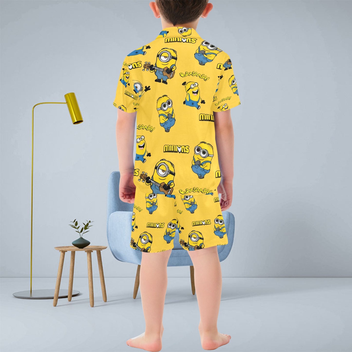 Minons V-Neck Short Pyjama Set