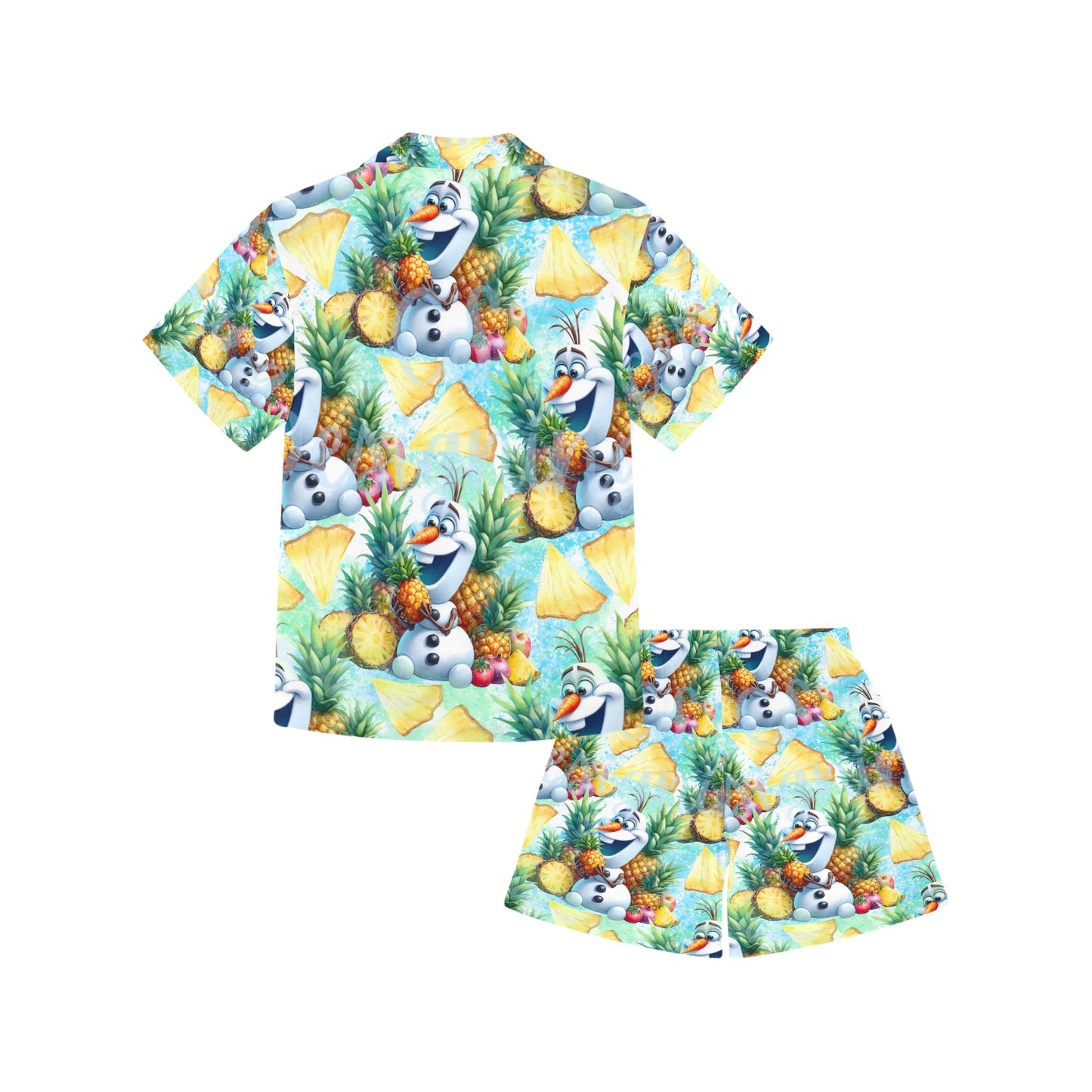 Olaf V-Neck Short Pyjama Set