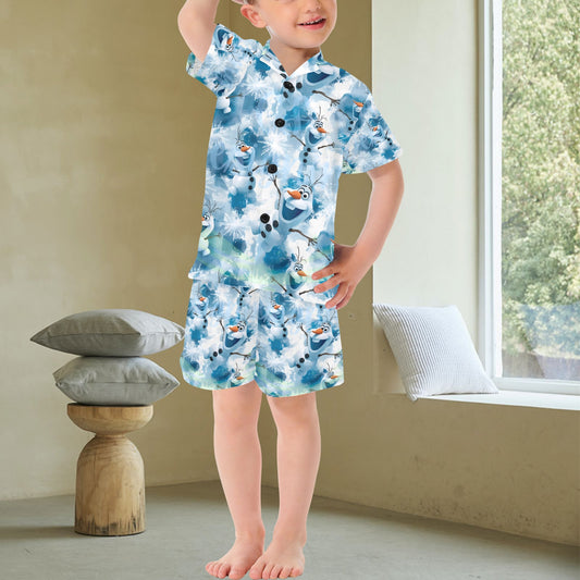 Olaf V-Neck Short Pyjama Set