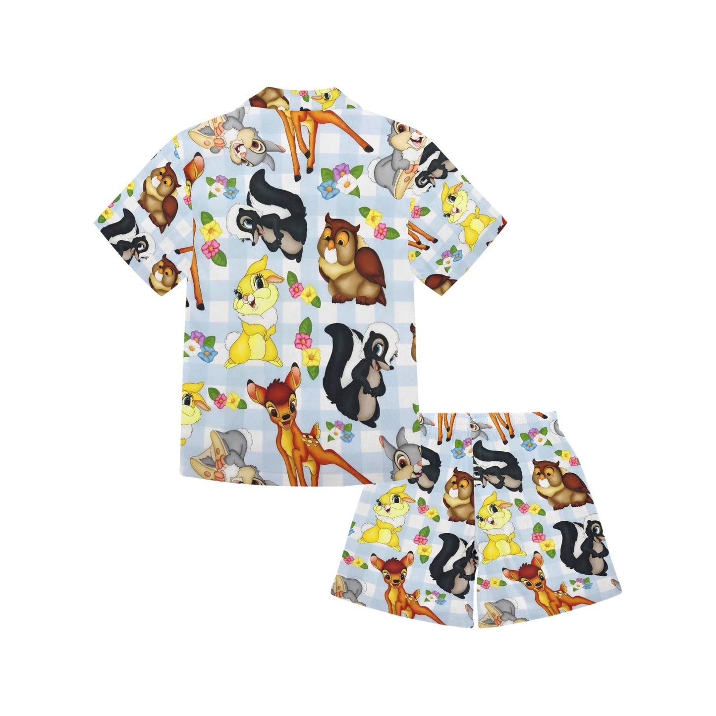 Bambi V-Neck Short Pyjama Set