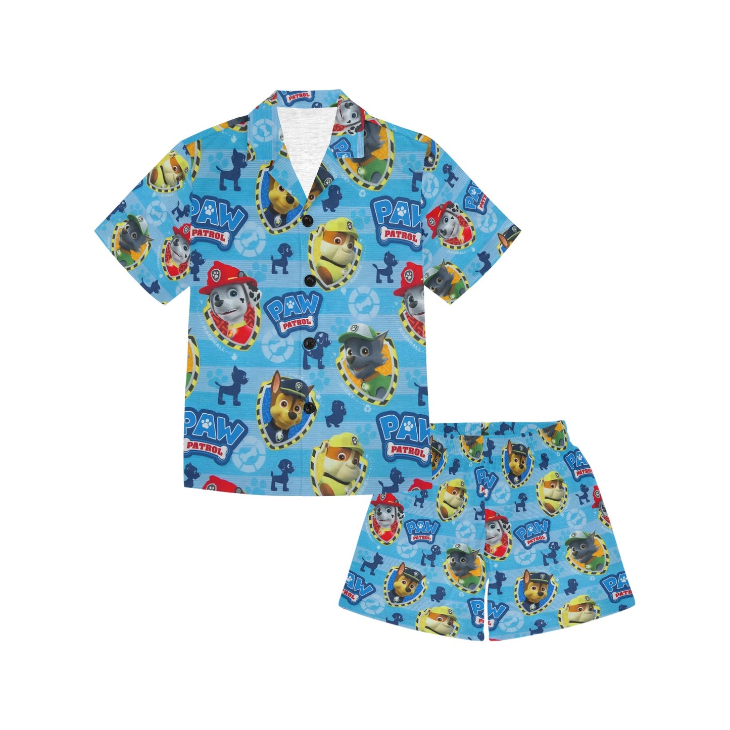Paw Patrol V-Neck Short Pyjama Set