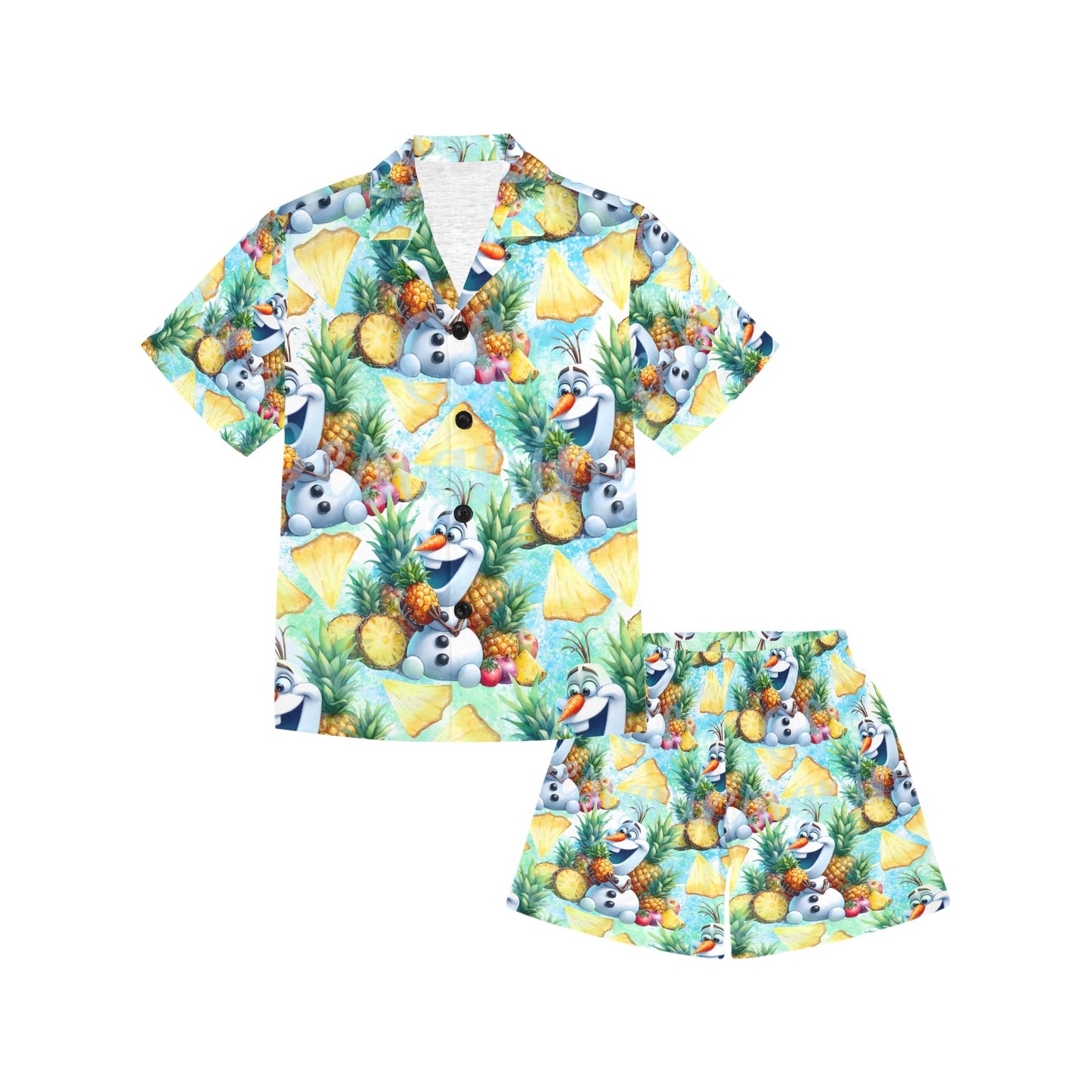 Olaf V-Neck Short Pyjama Set